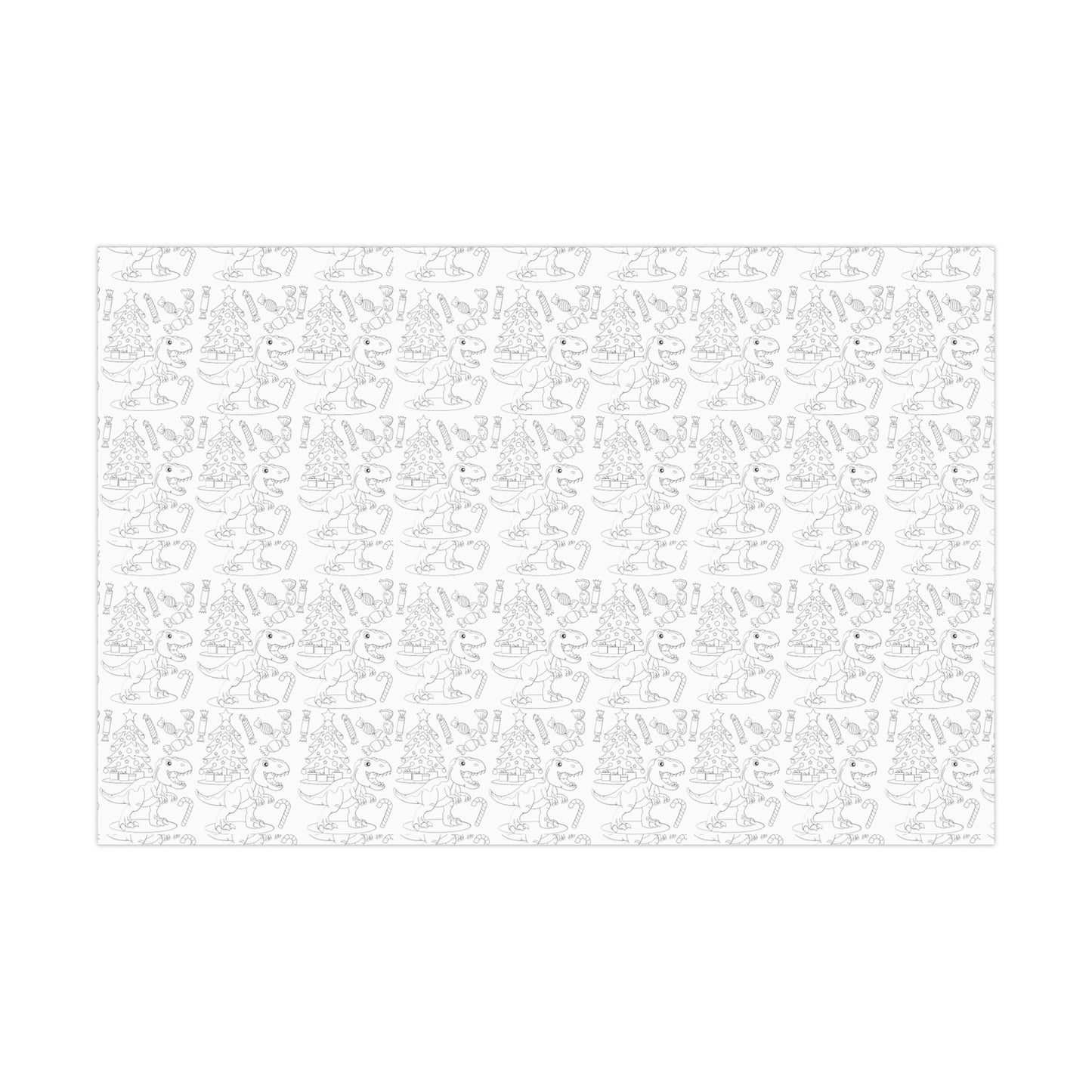 Dinosaur holiday Gift Wrap Papers