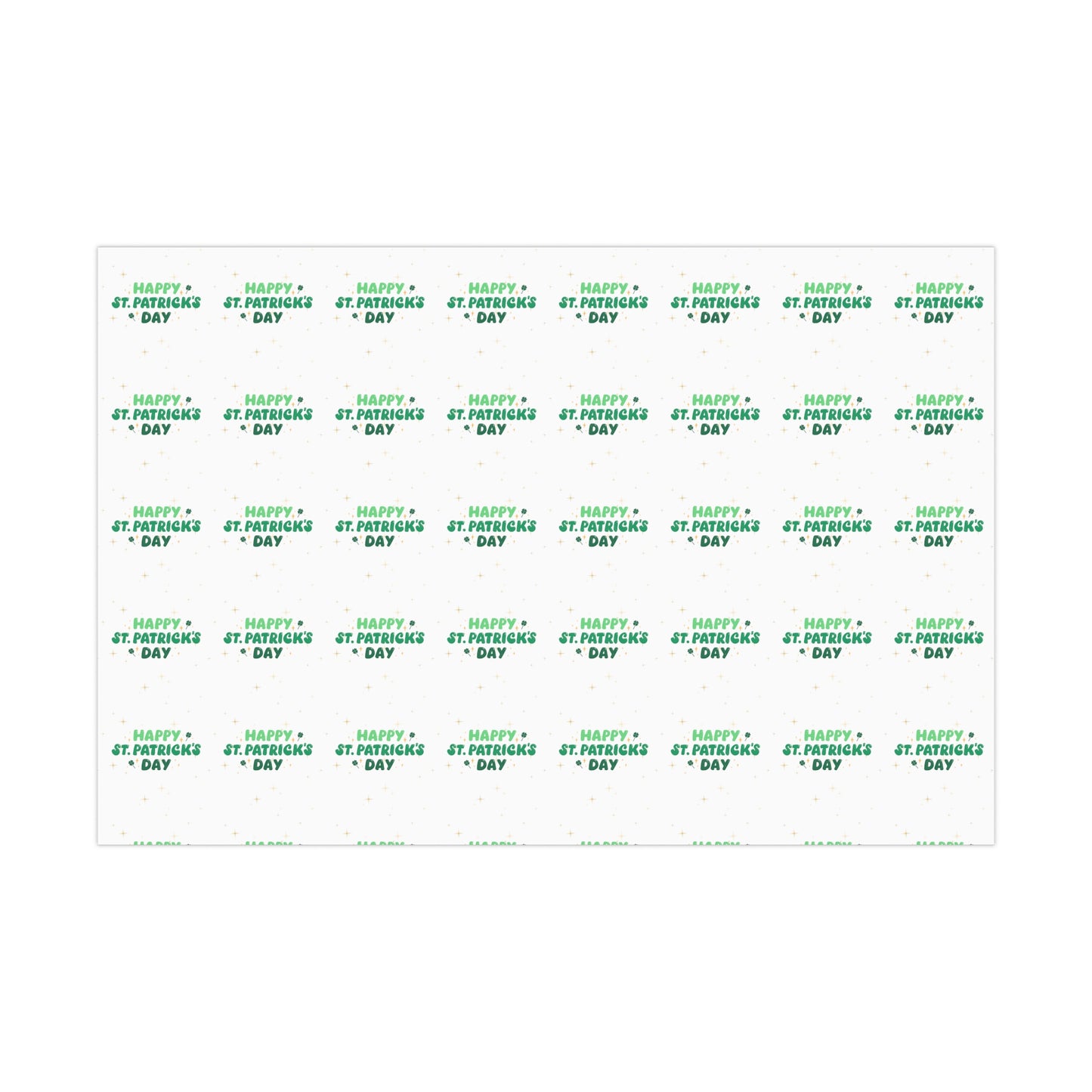 Happy St.Patrick's Day Wrapping Papers