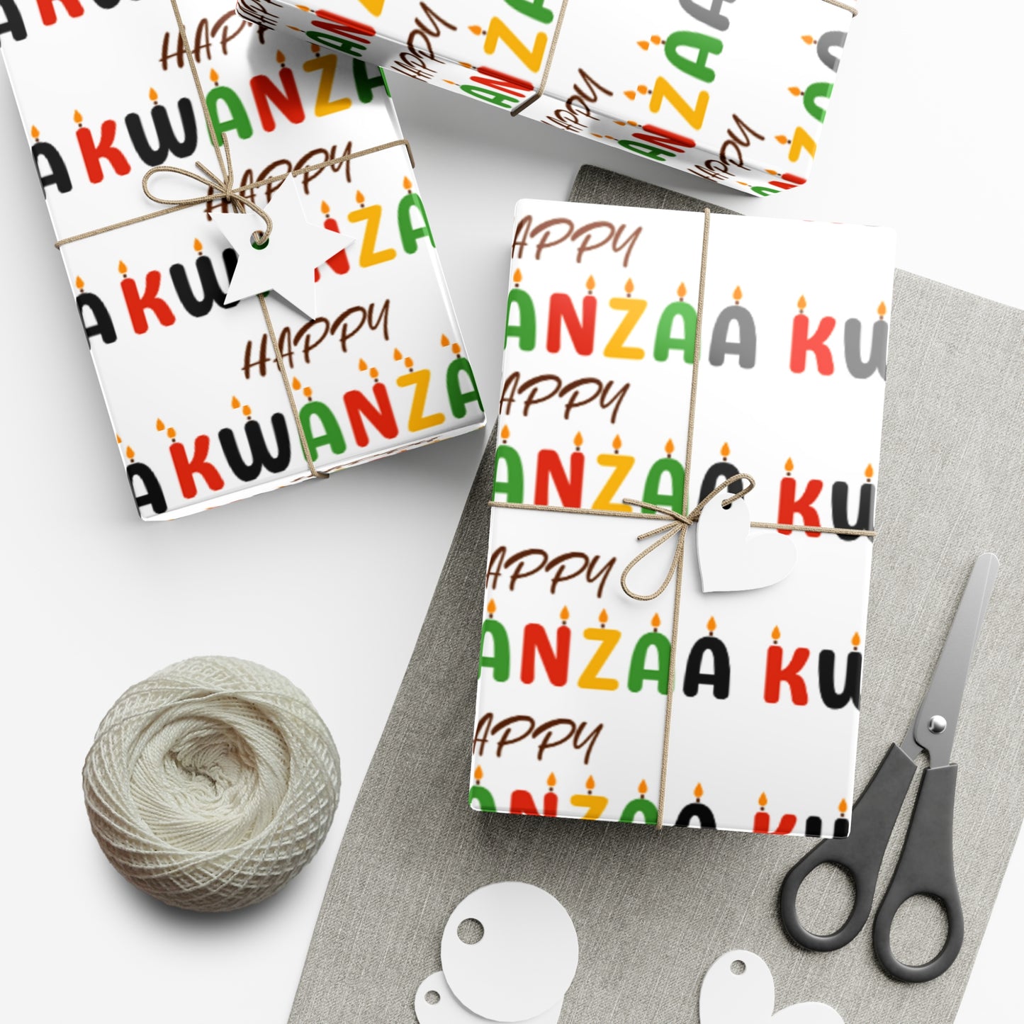 Happy Kwanzaa Gift Wrapping Papers