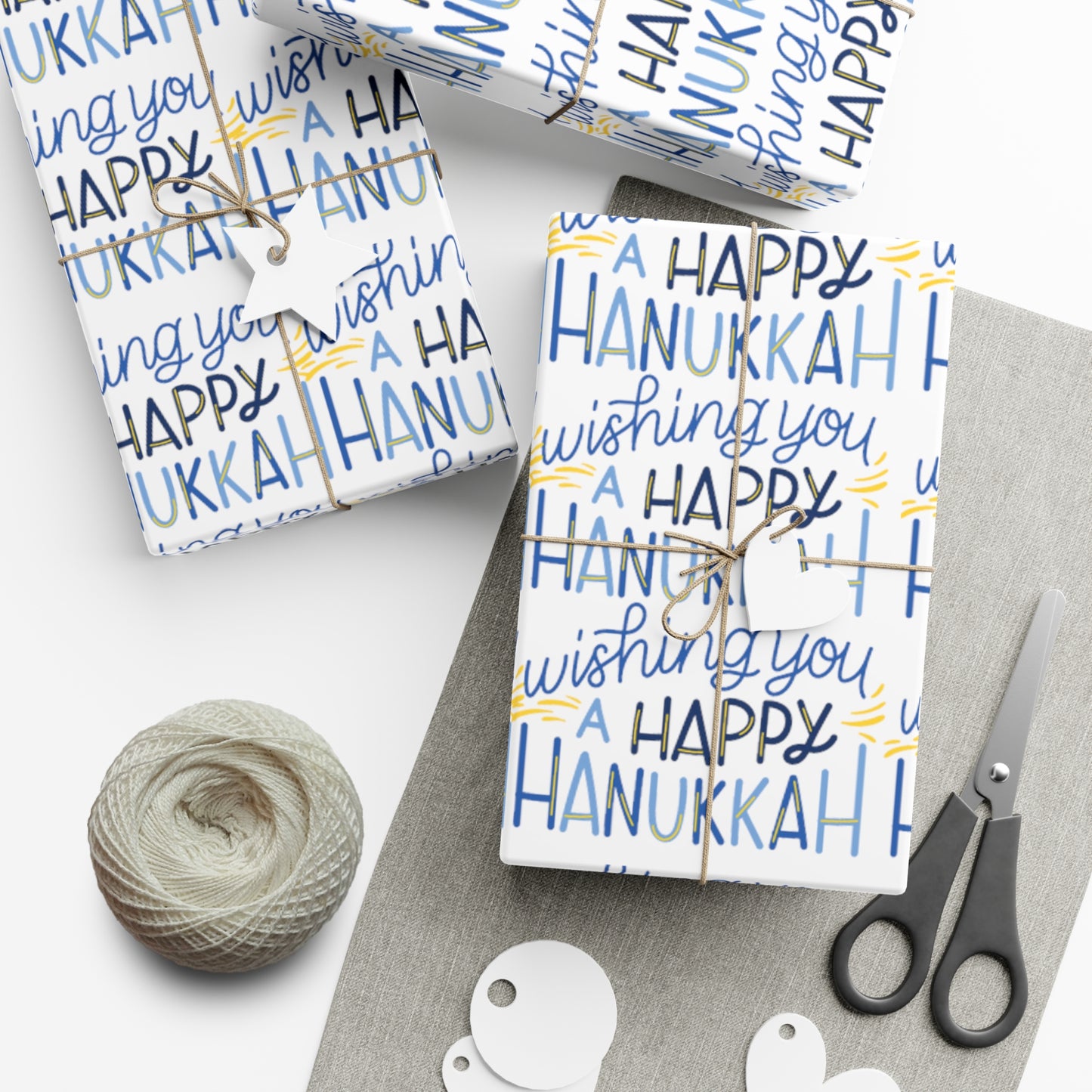 Hannukah Gift Wrap Papers