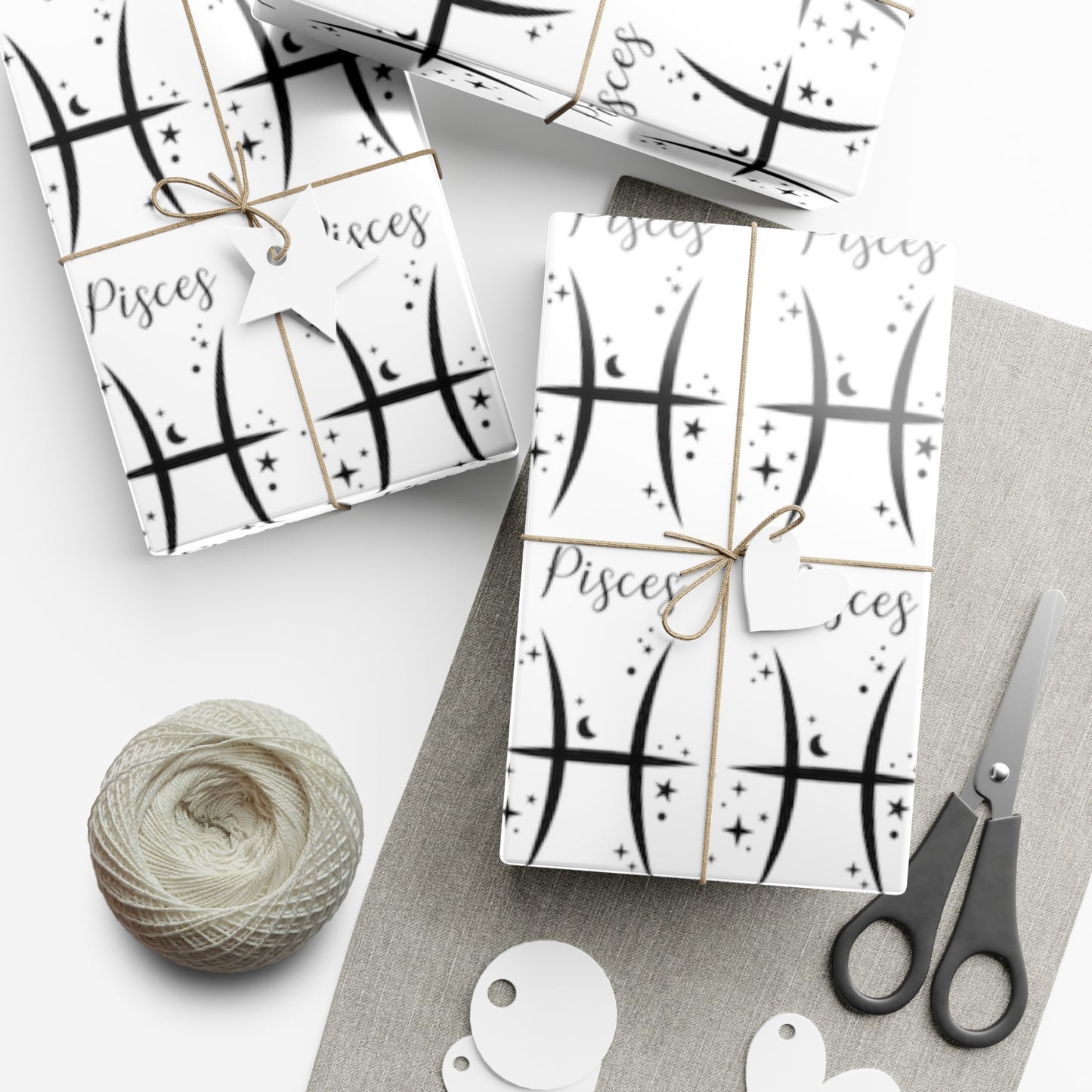 Pisces Gift Wrap Papers