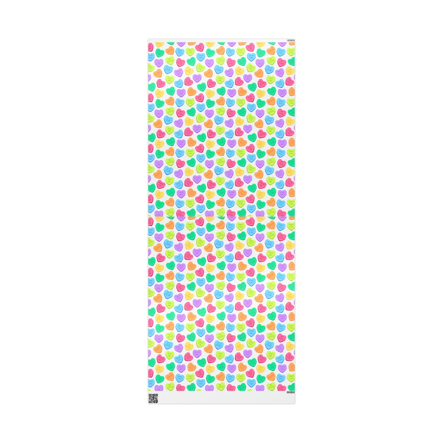 Conversation Hearts Wrapping Paper