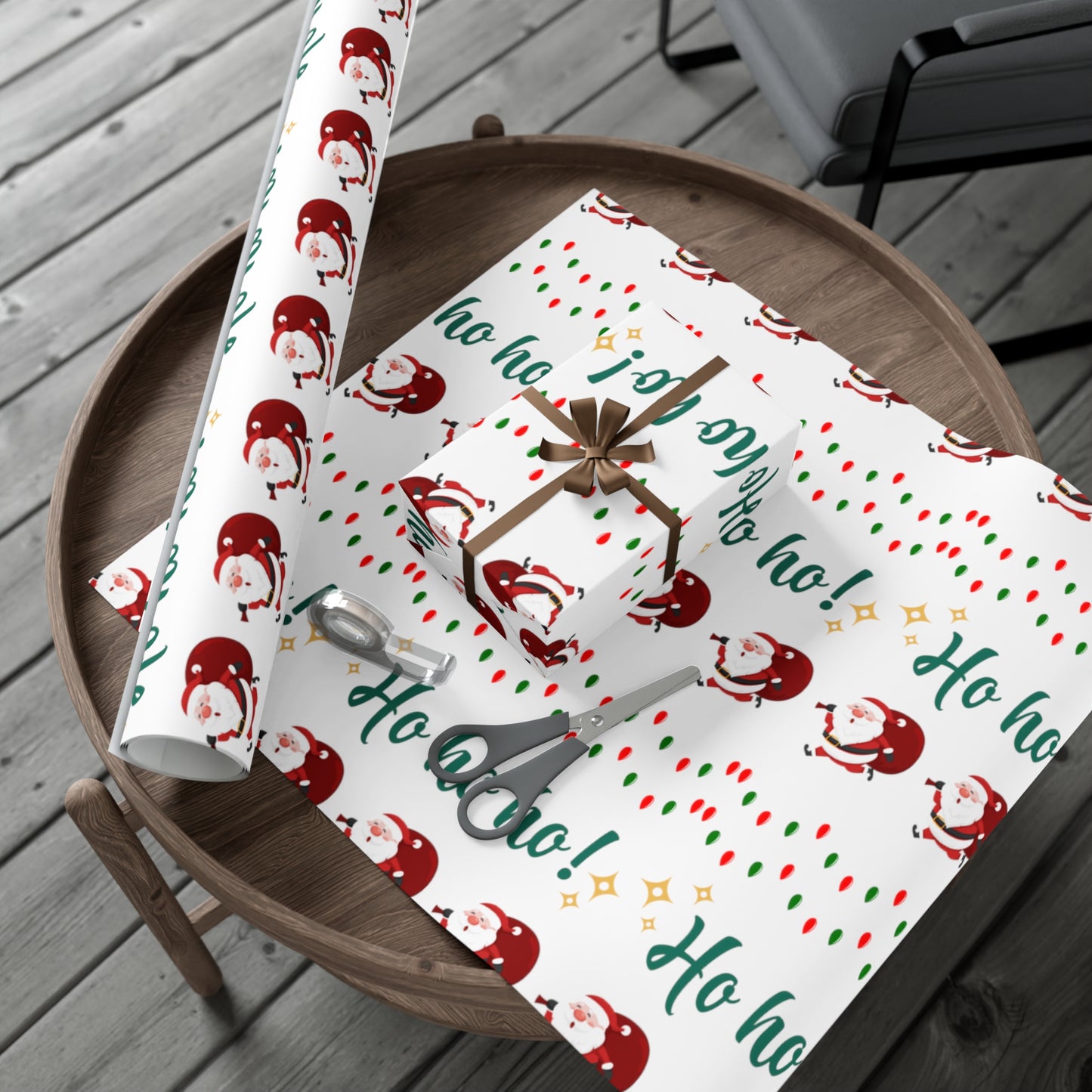 Santa Gift Wrapping Papers