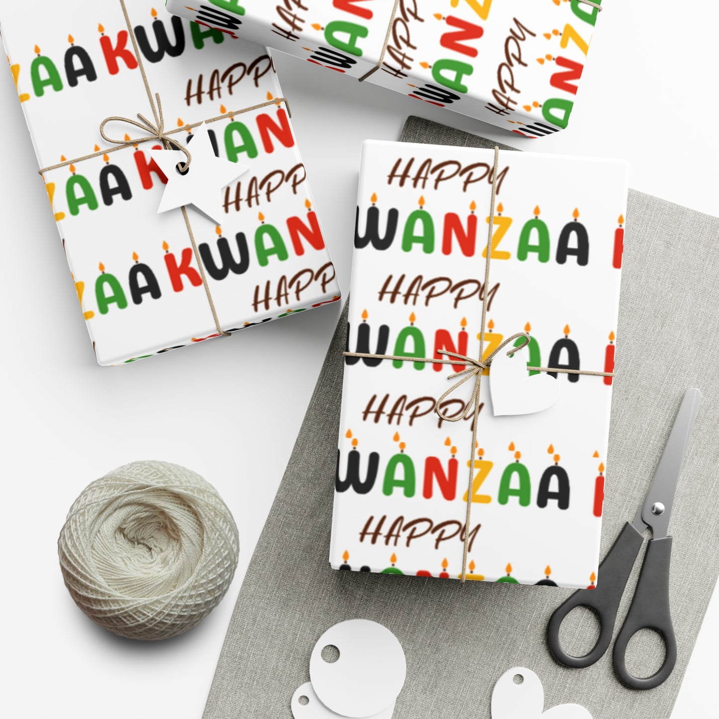 Happy Kwanzaa Gift Wrapping Papers