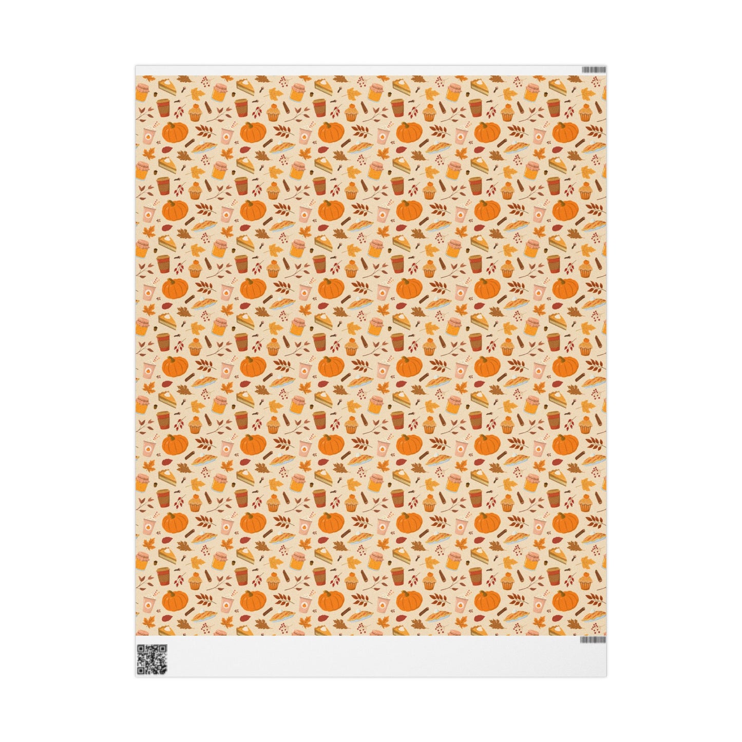 Pumpkin Spice Wrapping Papers