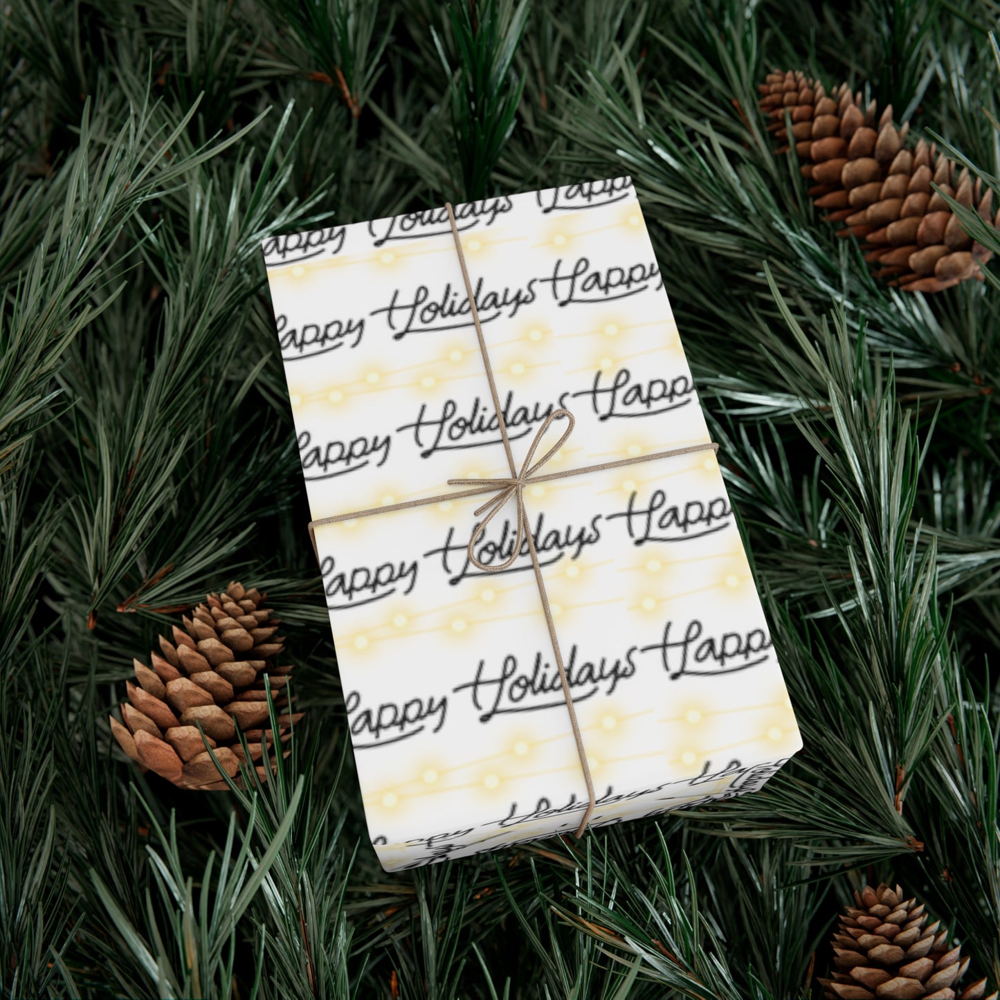 Happy Holidays Gift Wrap Papers