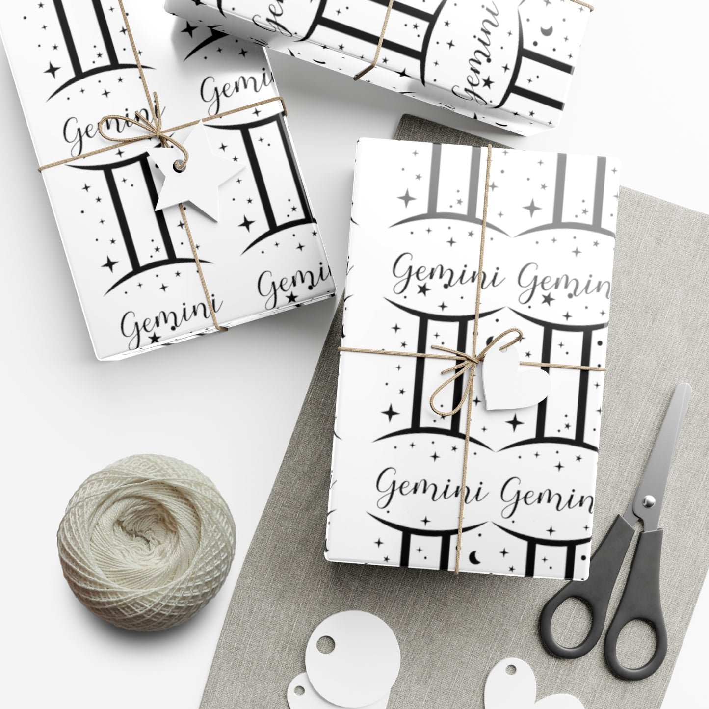 Gemini Gift Wrap Papers