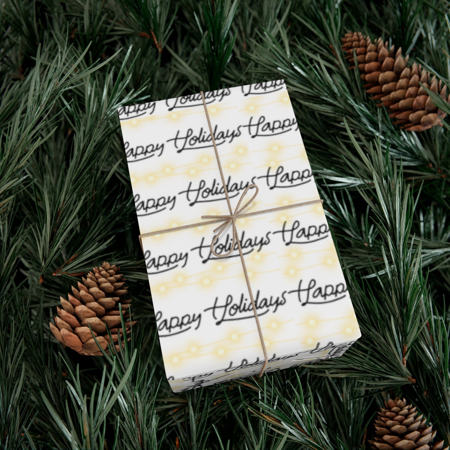 Happy Holidays Gift Wrap Papers