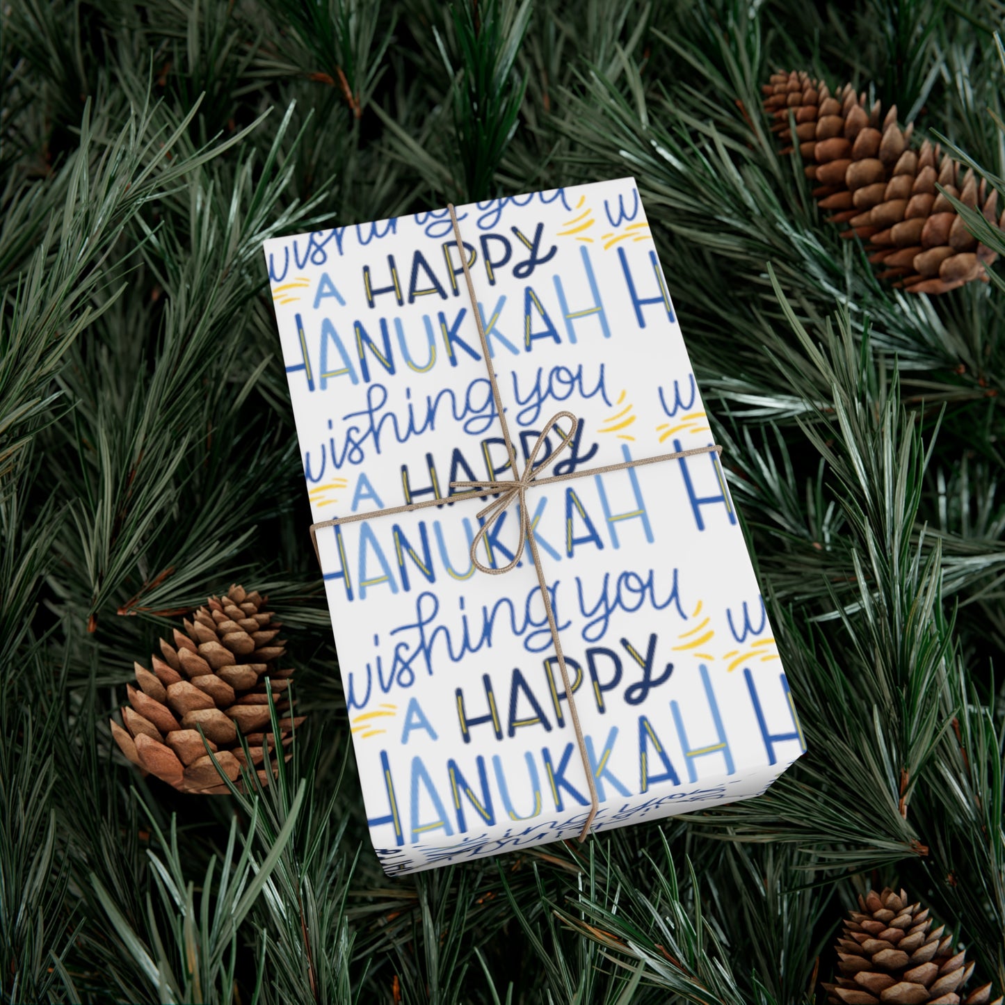 Hannukah Gift Wrap Papers