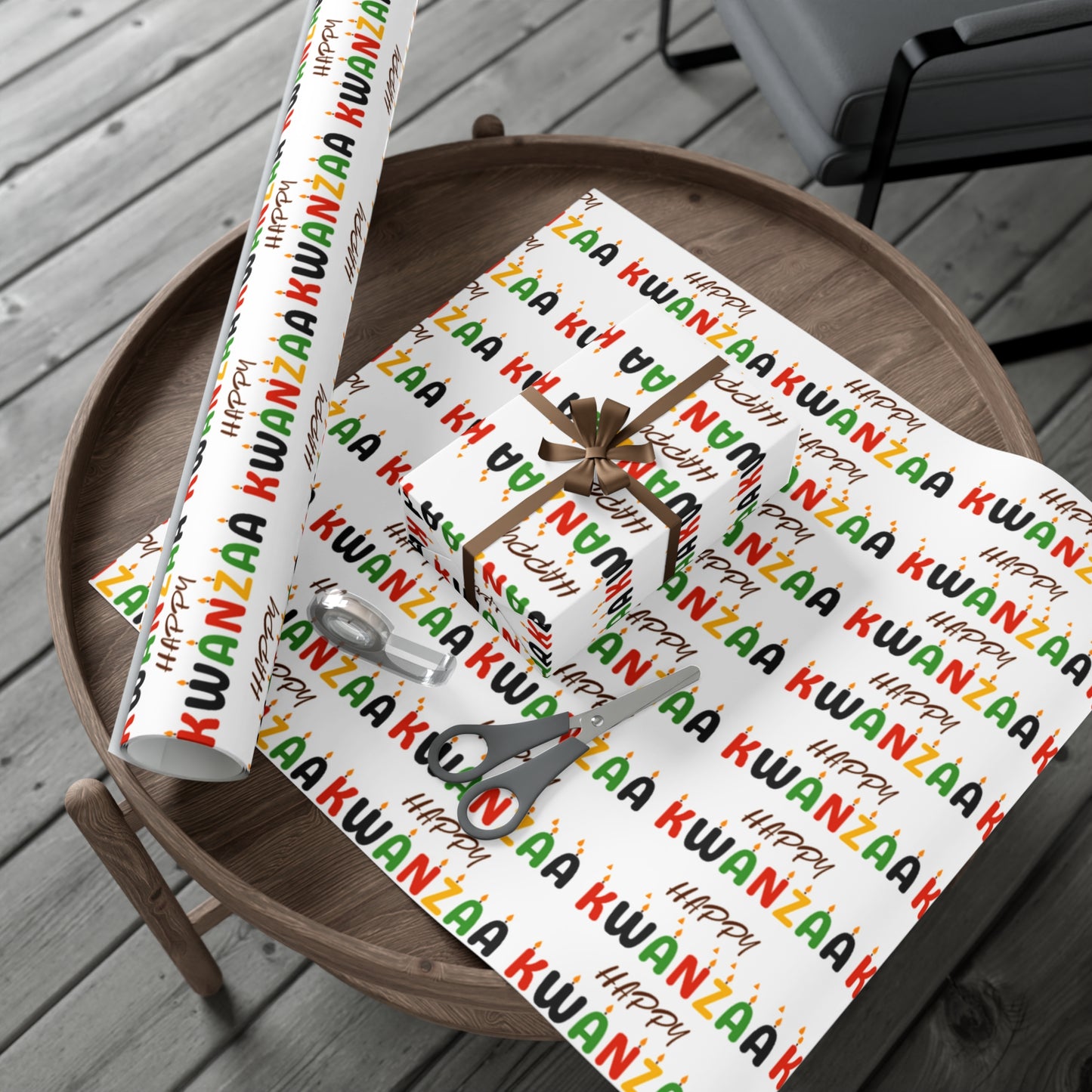 Happy Kwanzaa Gift Wrapping Papers