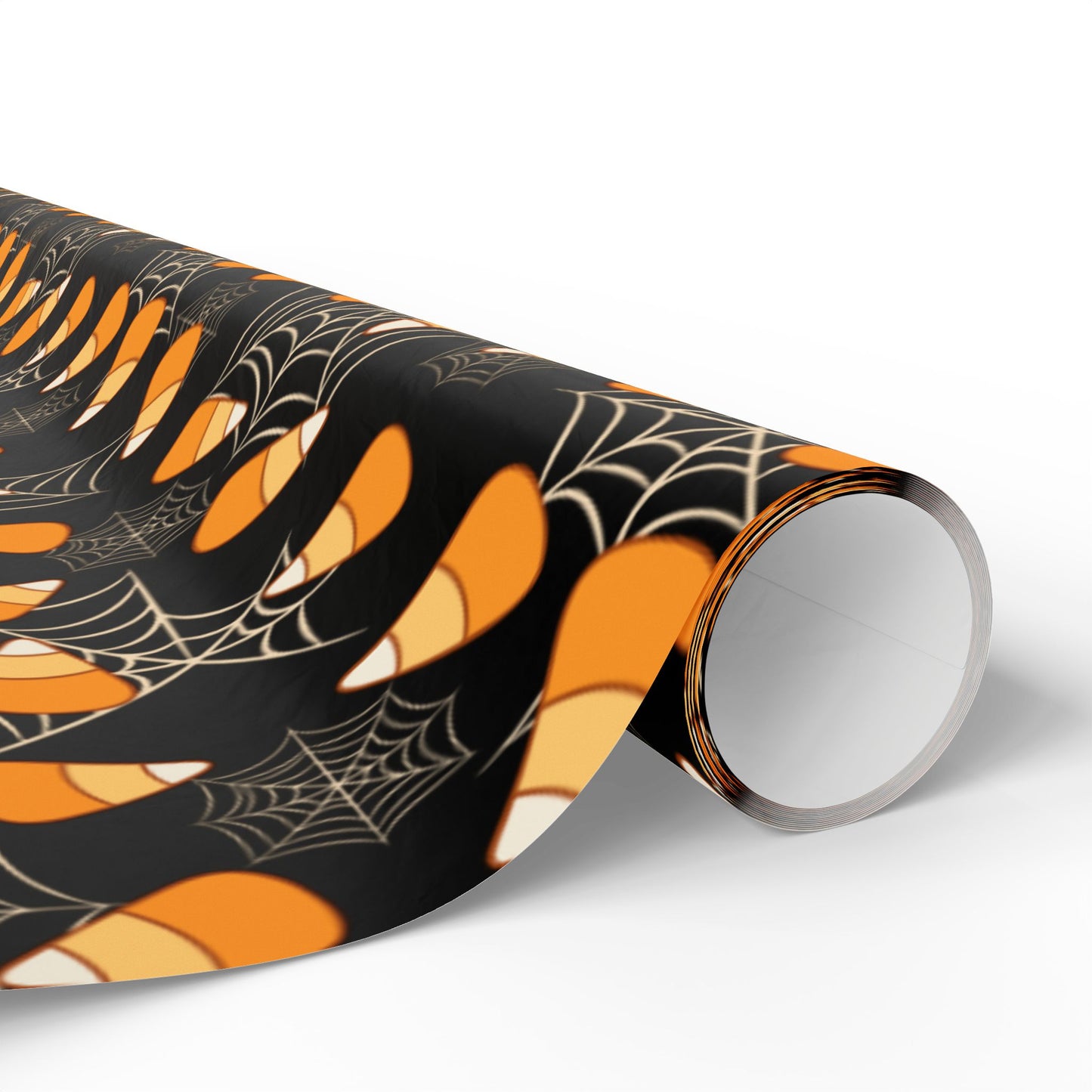 Candy corn Spider web Wrapping Paper