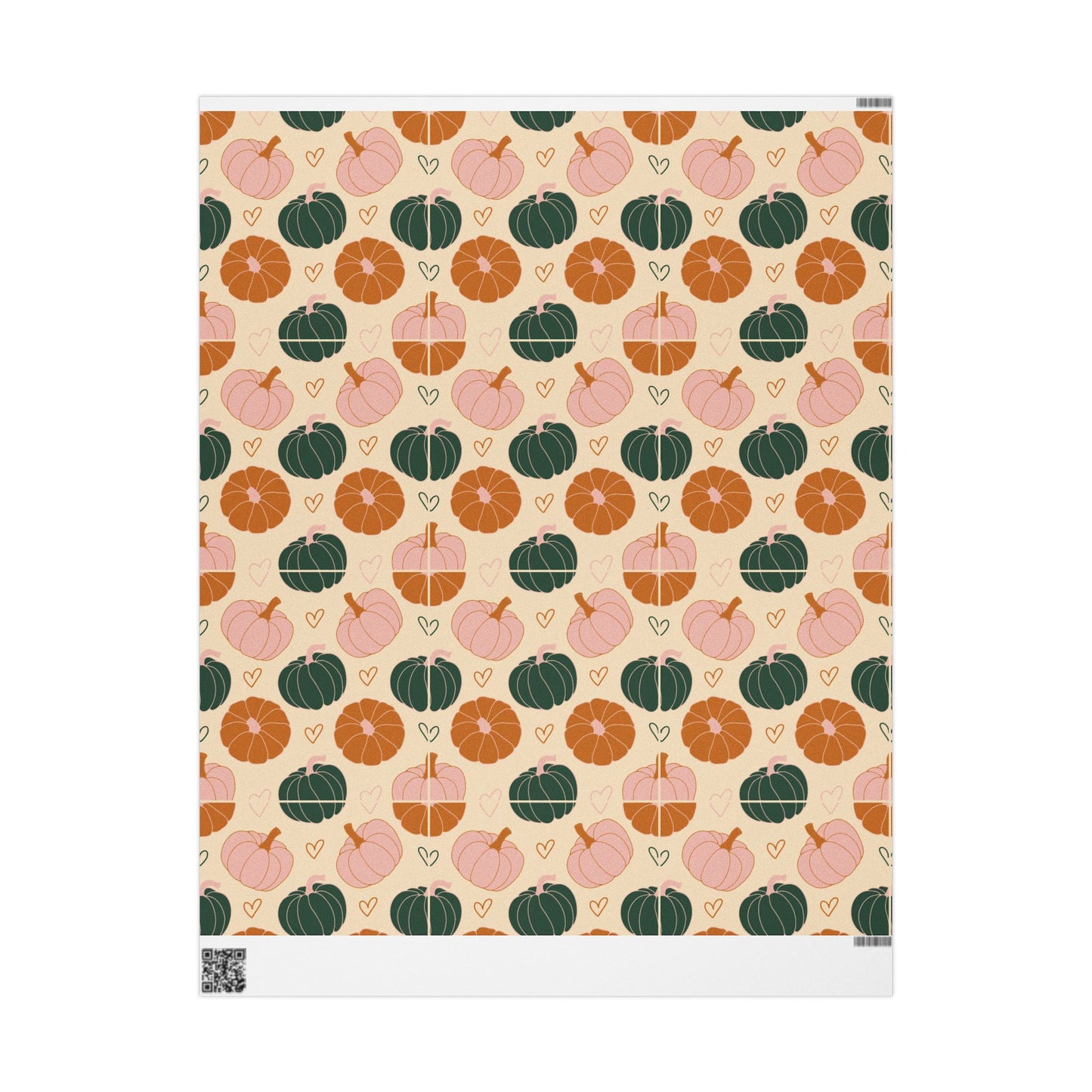 Boho Pumpkins Wrapping Paper