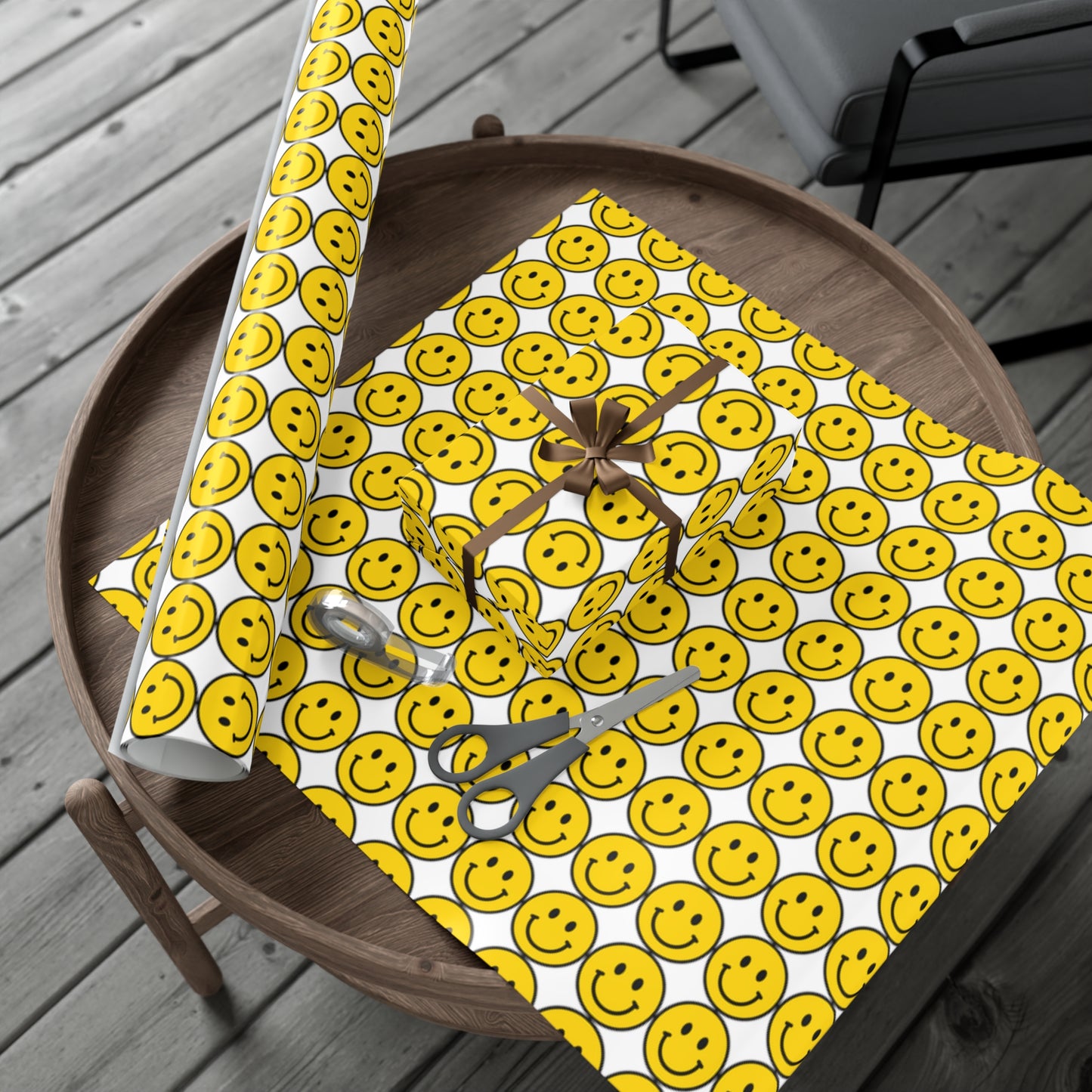 Happy face Gift Wrapping Paper