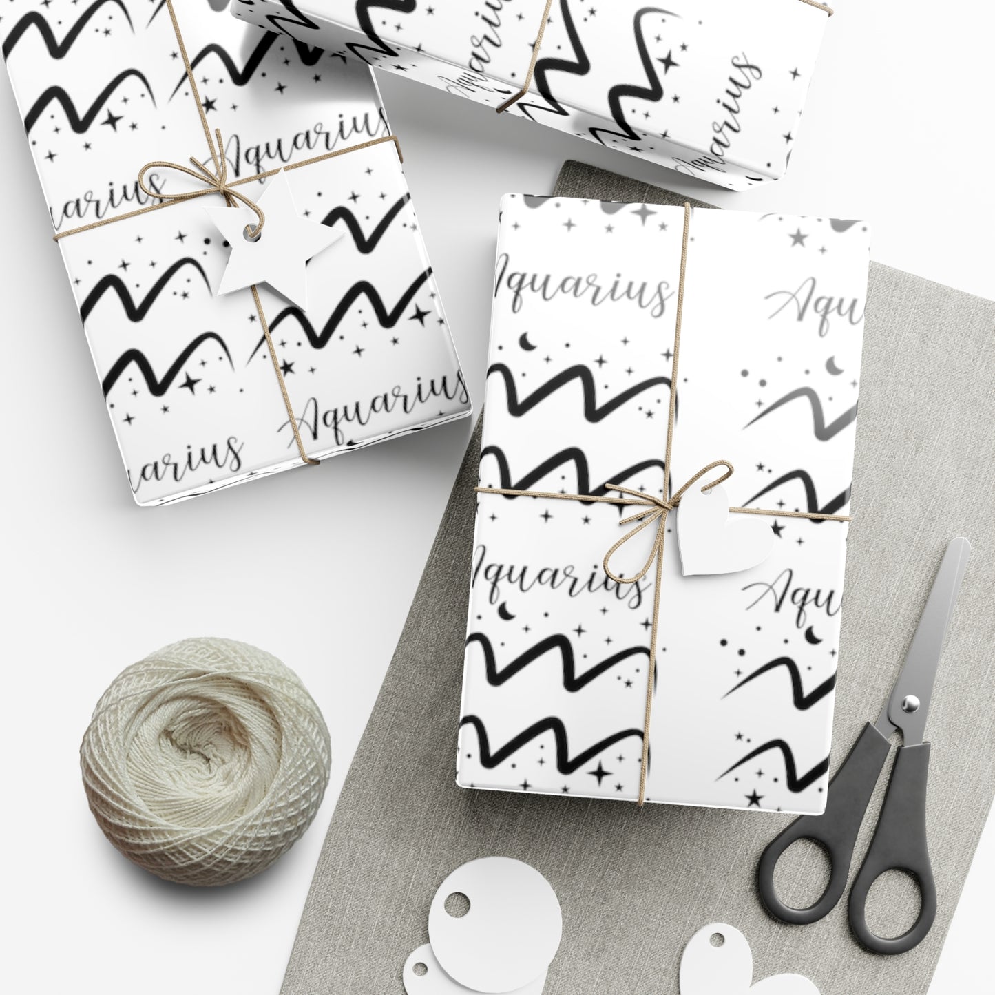 Aquarius Gift Wrap Papers