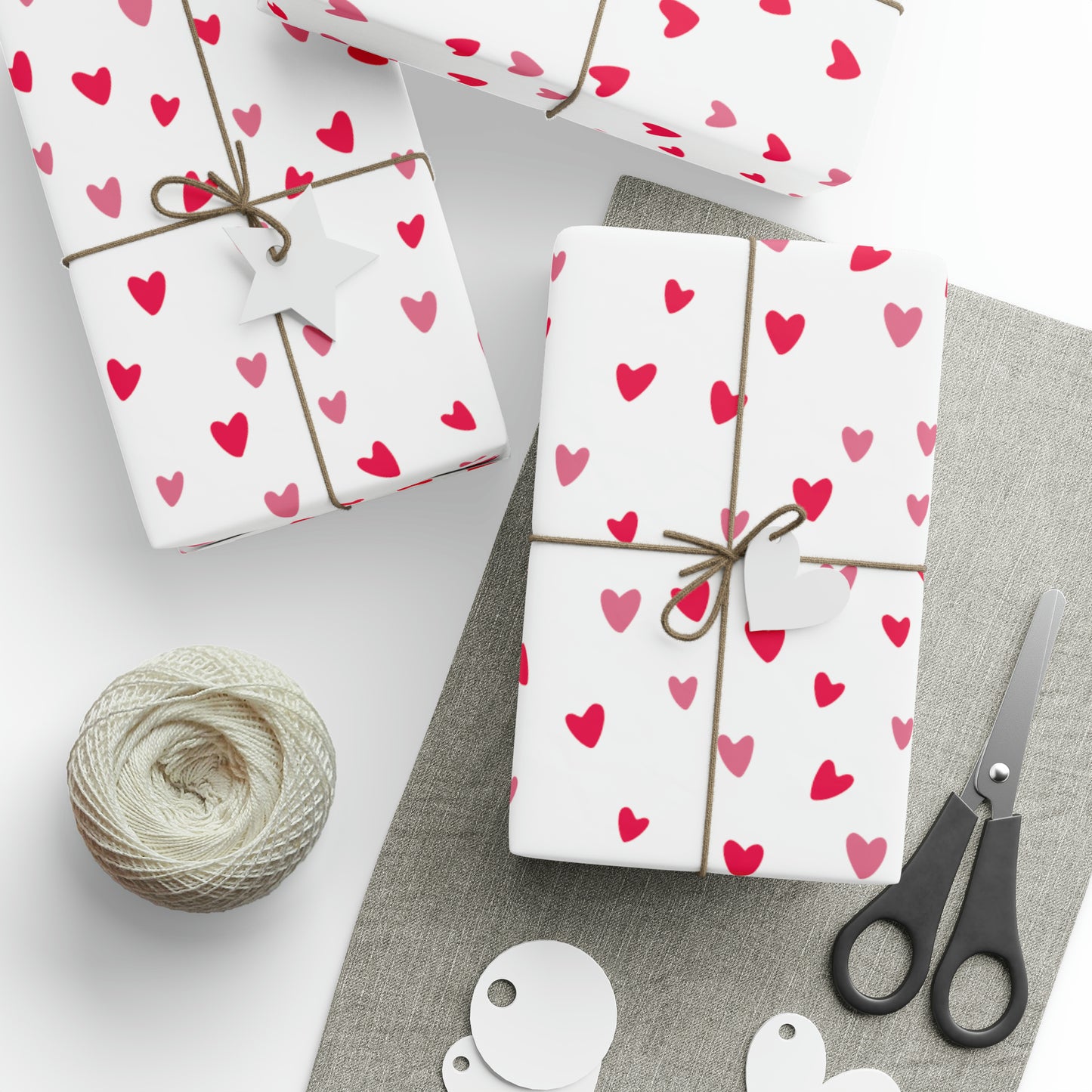 Valentines Day Heart Wrapping Papers