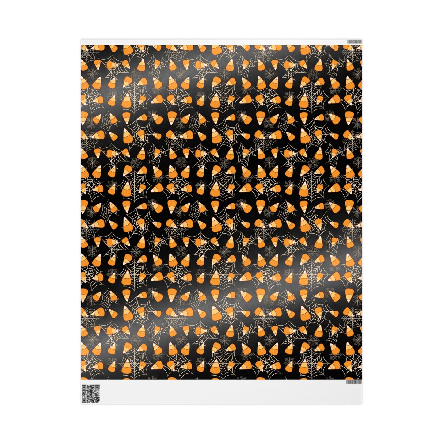 Candy corn Spider web Wrapping Paper