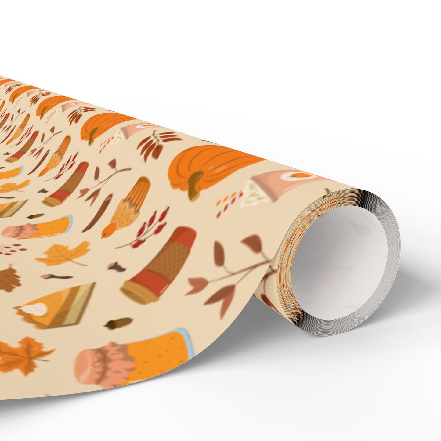 Pumpkin Spice Wrapping Papers