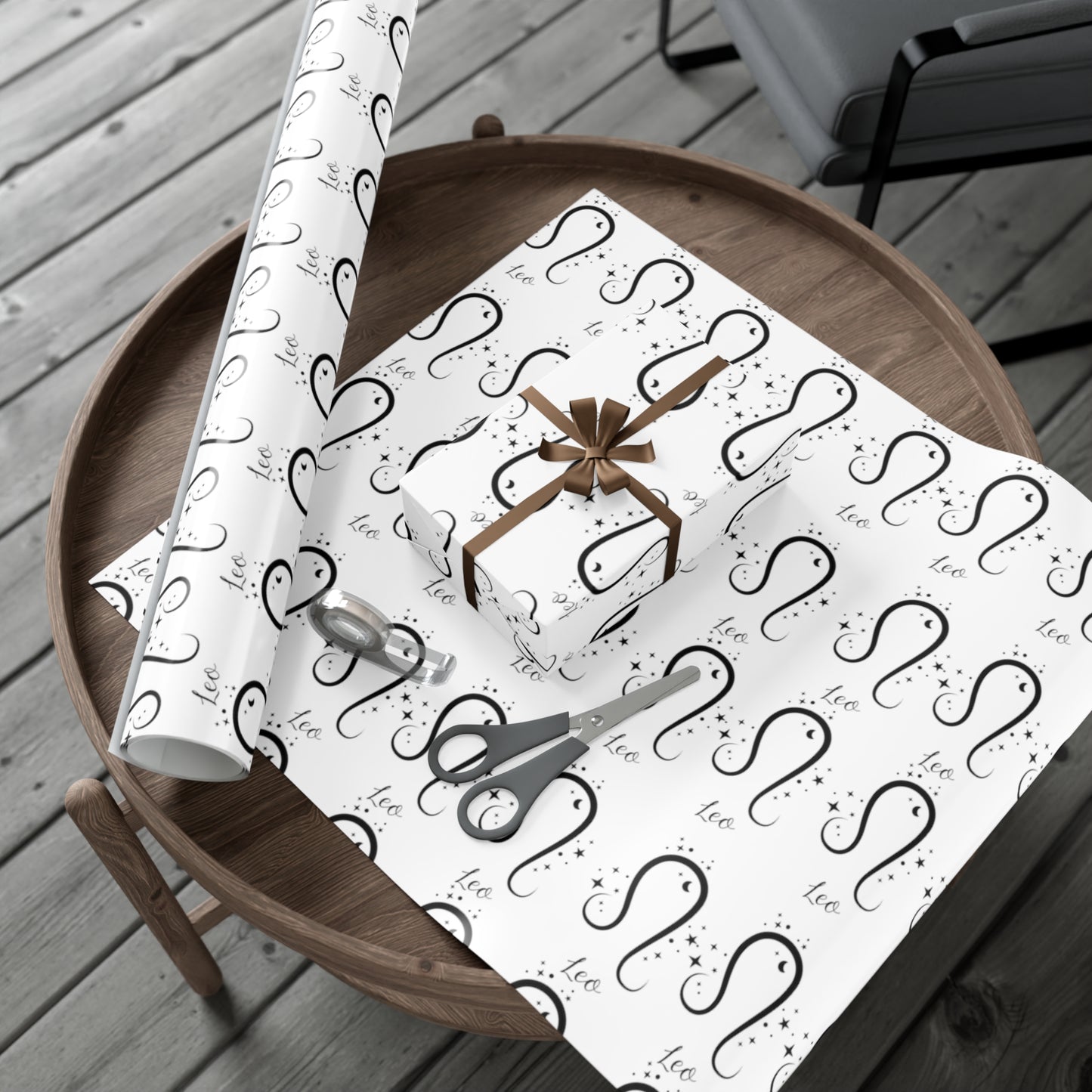 Leo Gift Wrap Papers