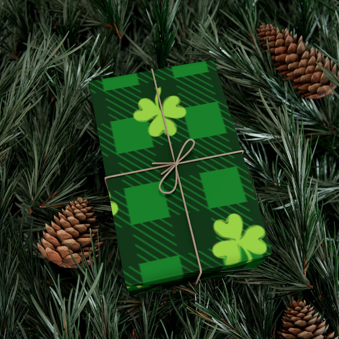 Four Leaf Clover Gift Wrapping Paper