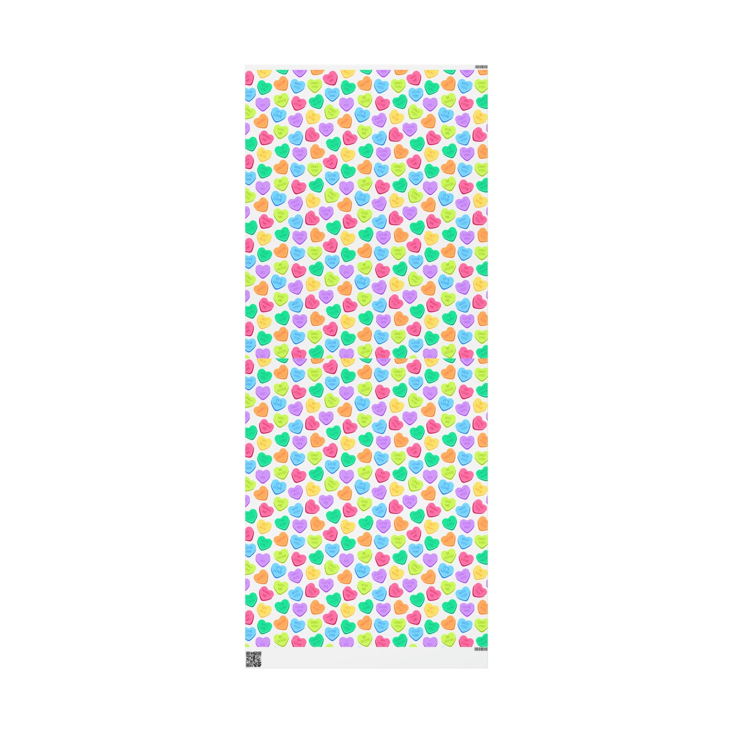 Conversation Hearts Wrapping Paper