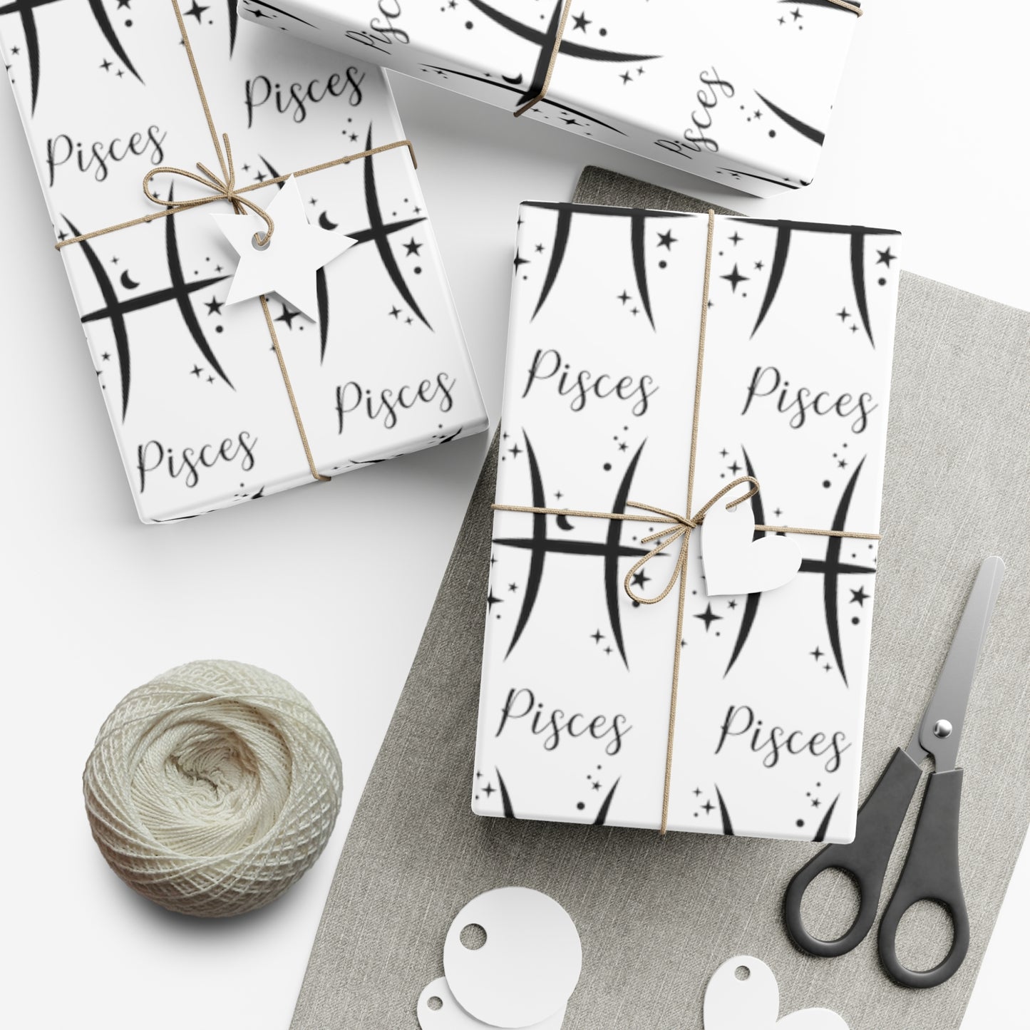 Pisces Gift Wrap Papers