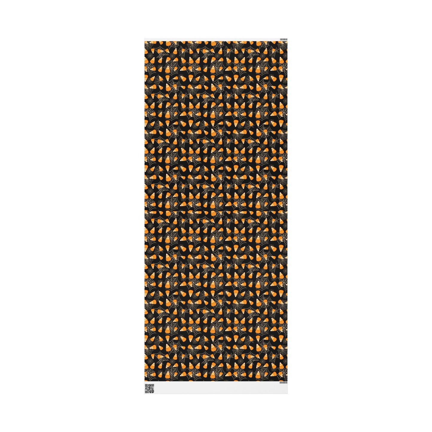 Candy corn Spider web Wrapping Paper