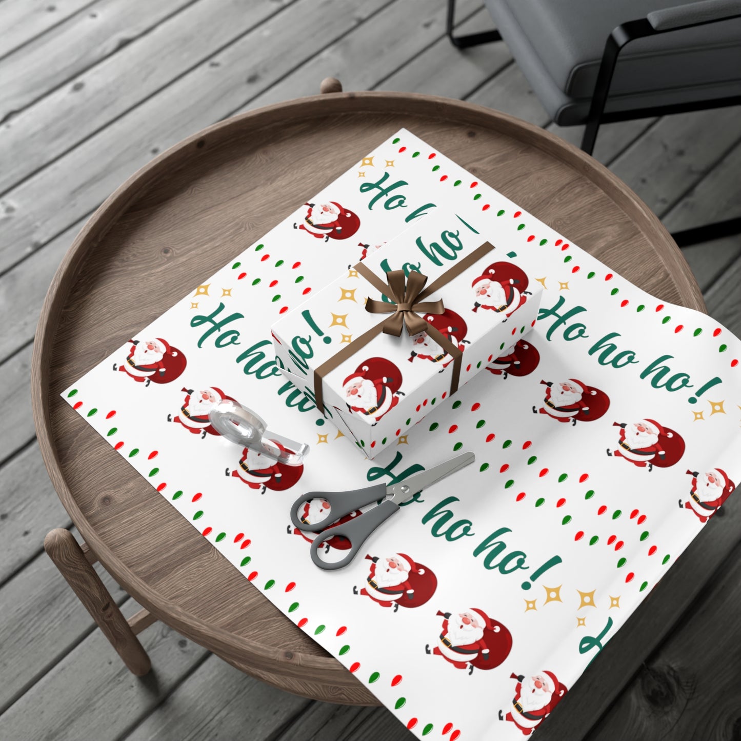 Santa Gift Wrapping Papers