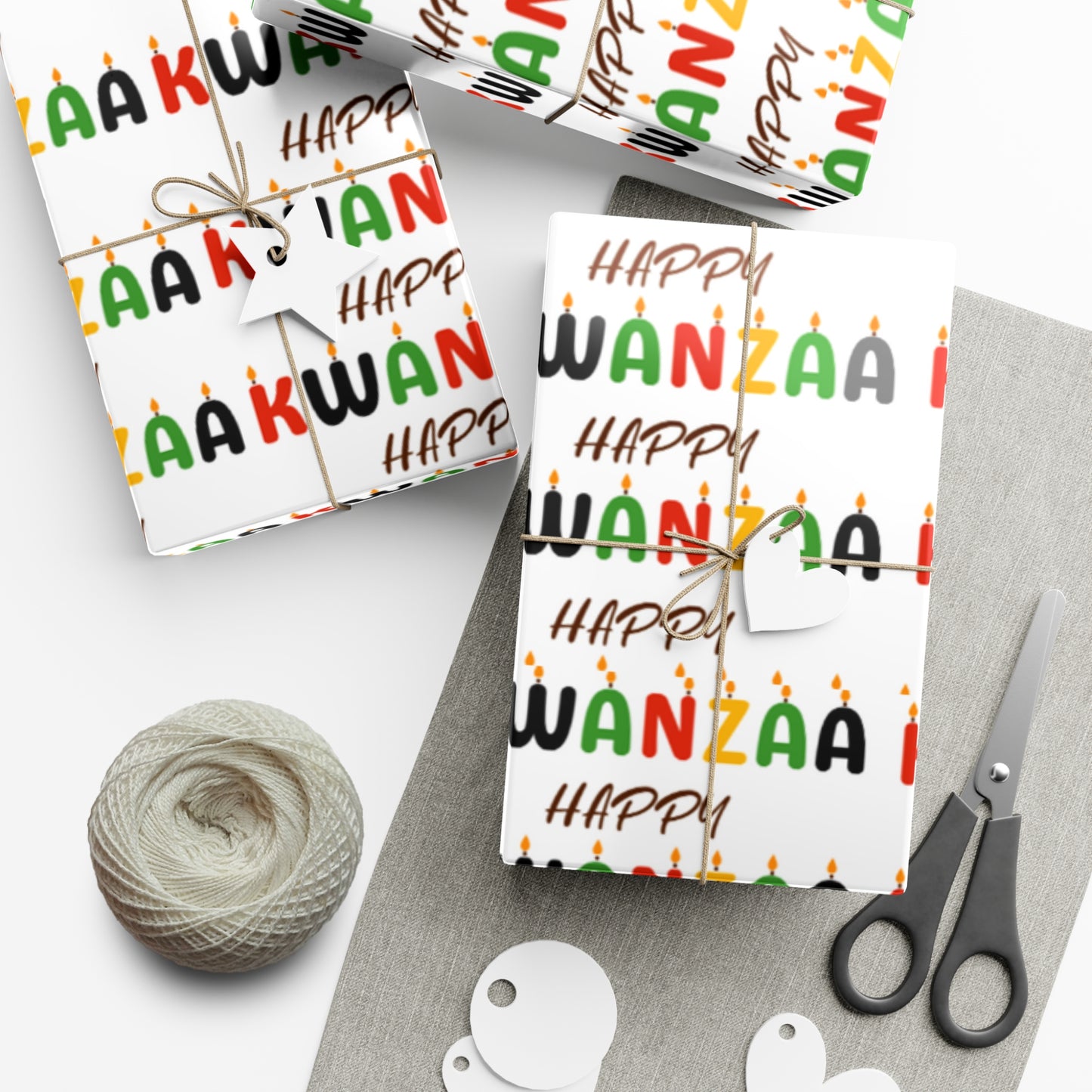 Happy Kwanzaa Gift Wrapping Papers