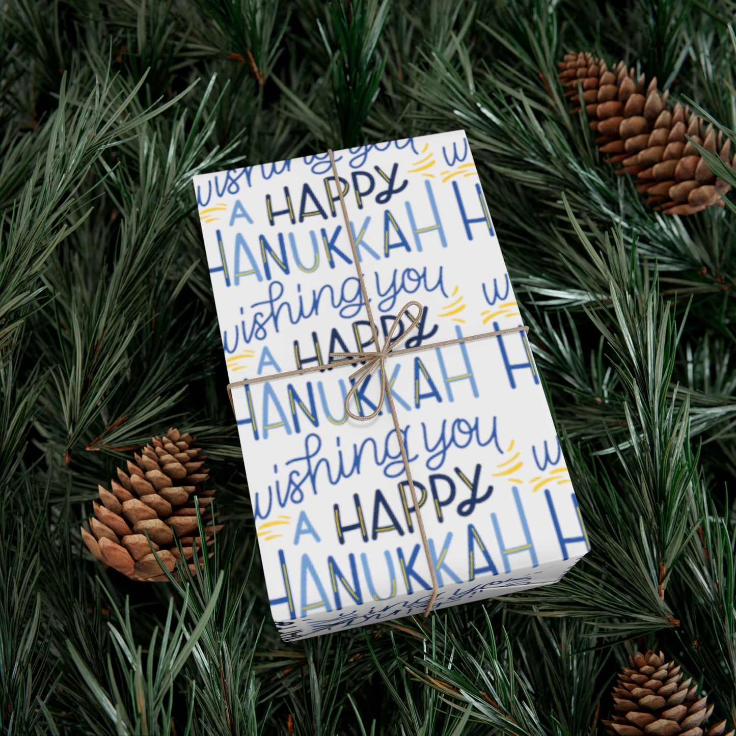 Hannukah Gift Wrap Papers