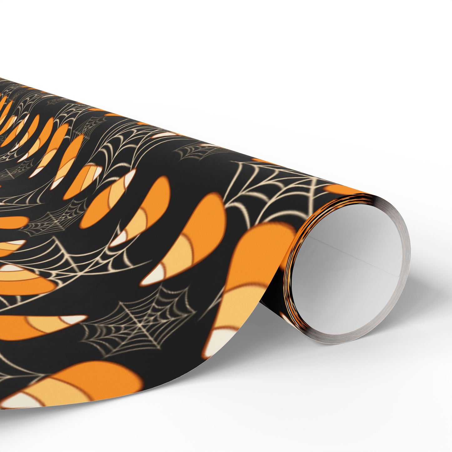 Candy corn Spider web Wrapping Paper