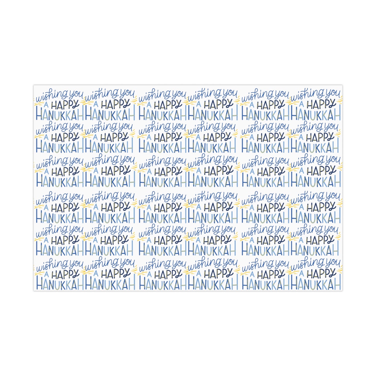 Hannukah Gift Wrap Papers