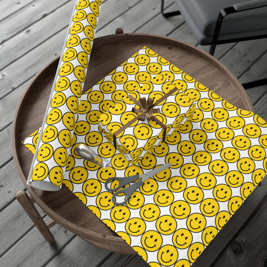 Happy face Gift Wrapping Paper