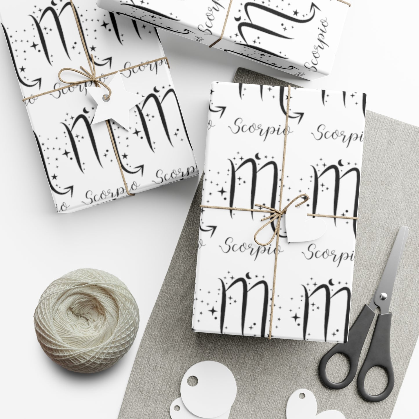 Scorpio Gift Wrap Papers