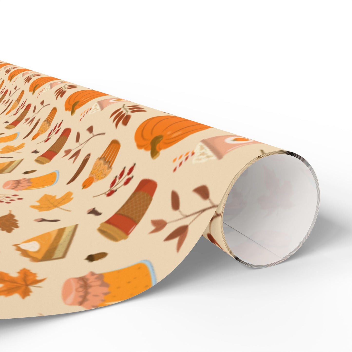 Pumpkin Spice Wrapping Papers