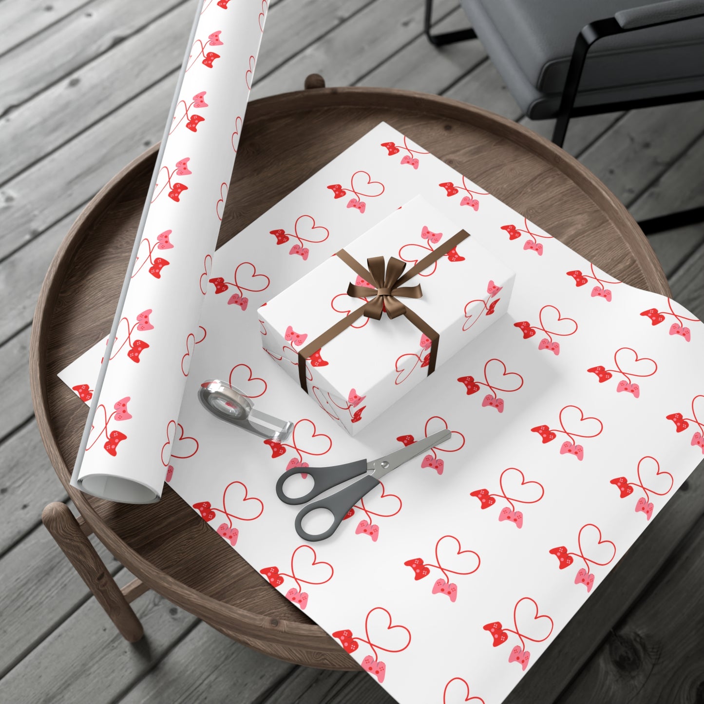 Gaming Lovers Wrapping Paper