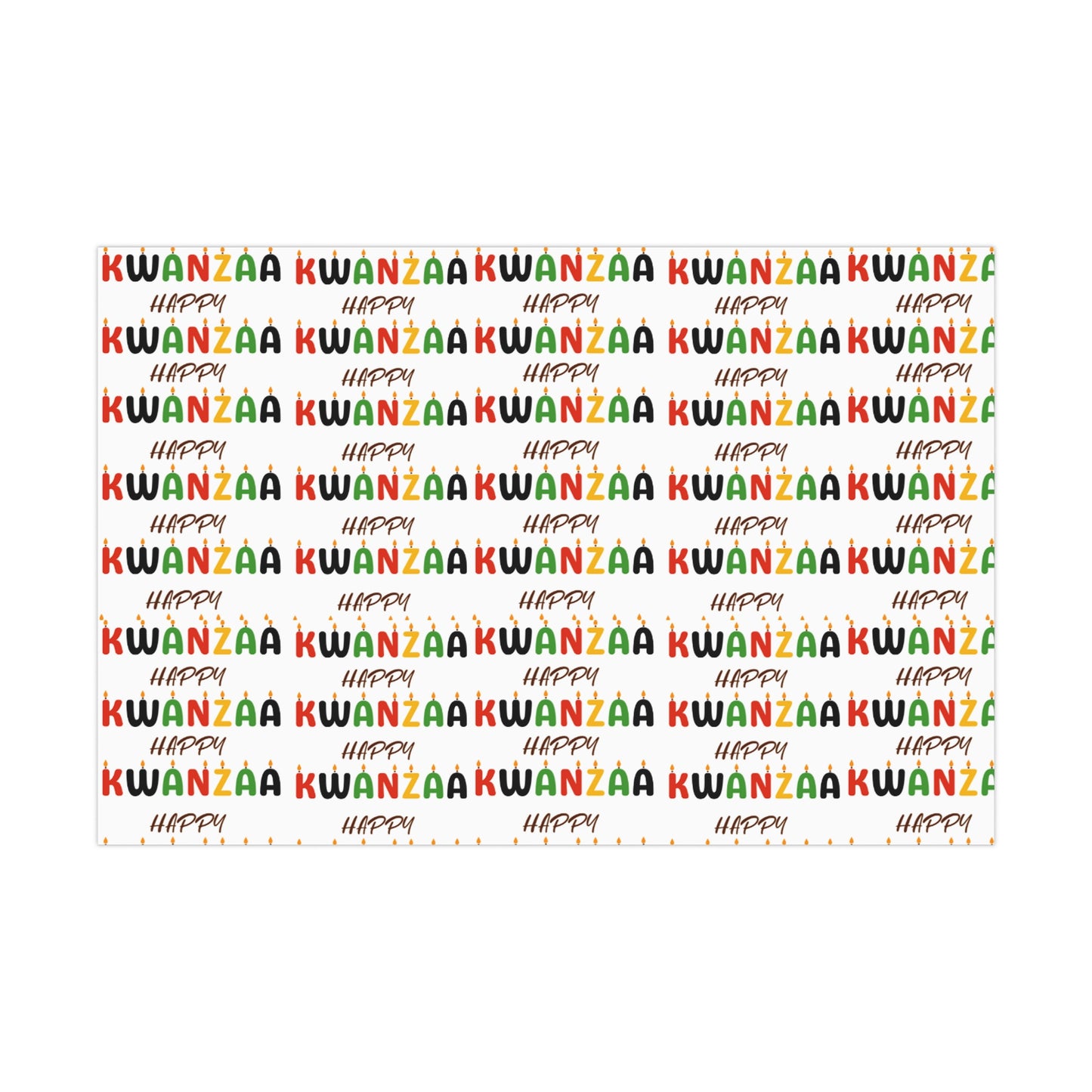 Happy Kwanzaa Gift Wrapping Papers