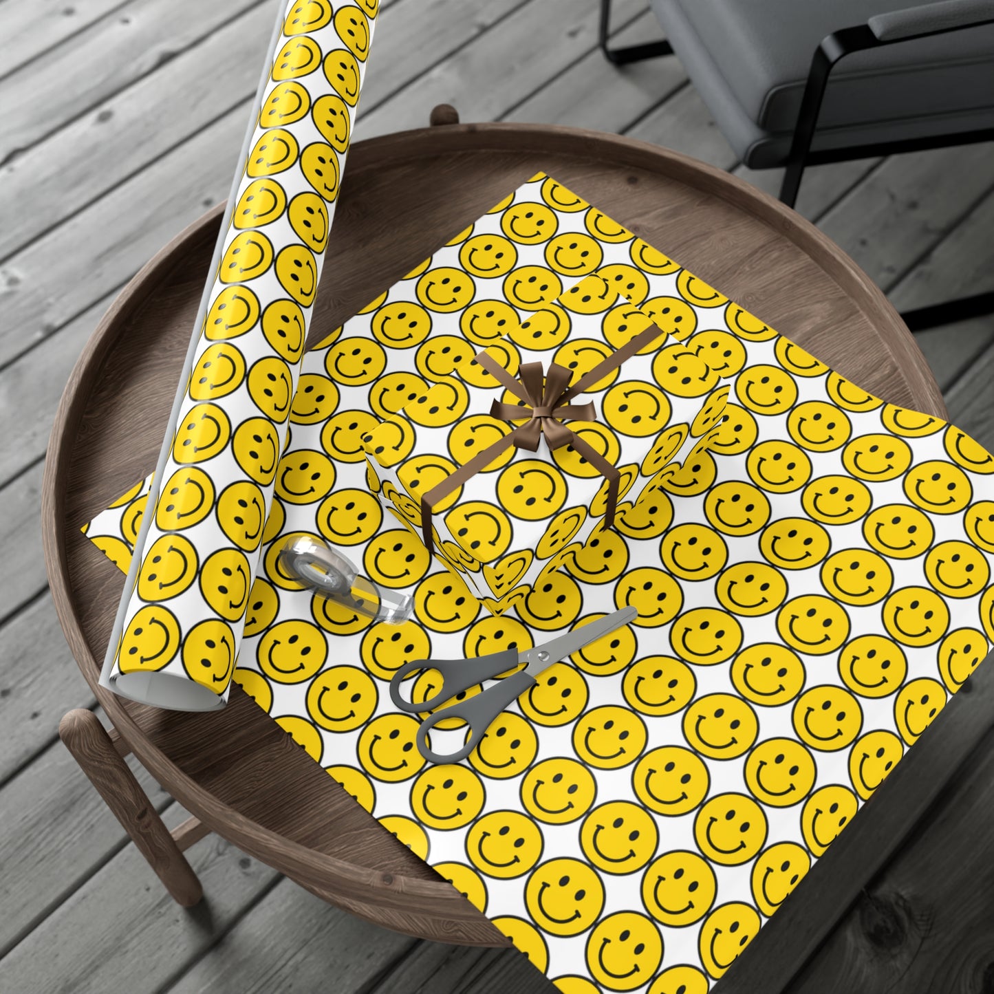 Happy face Gift Wrapping Paper