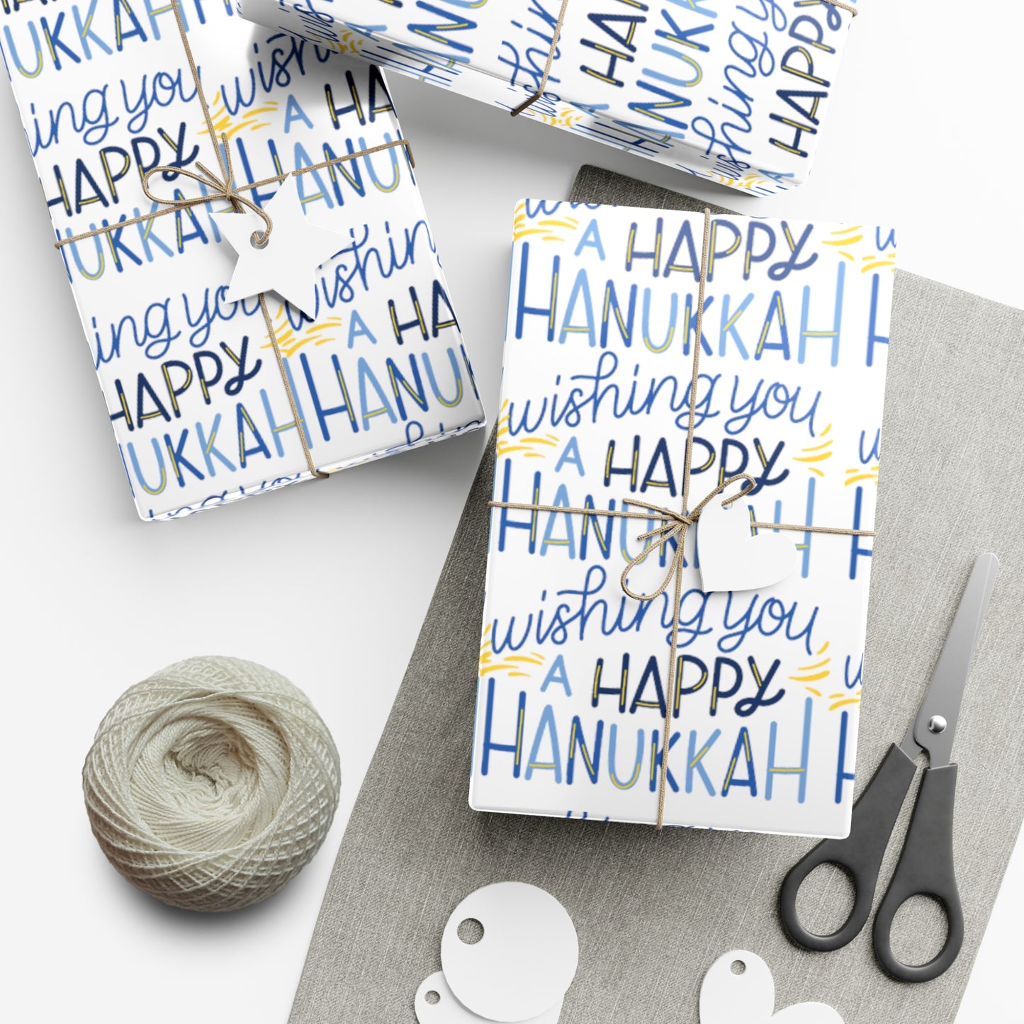 Hannukah Gift Wrap Papers