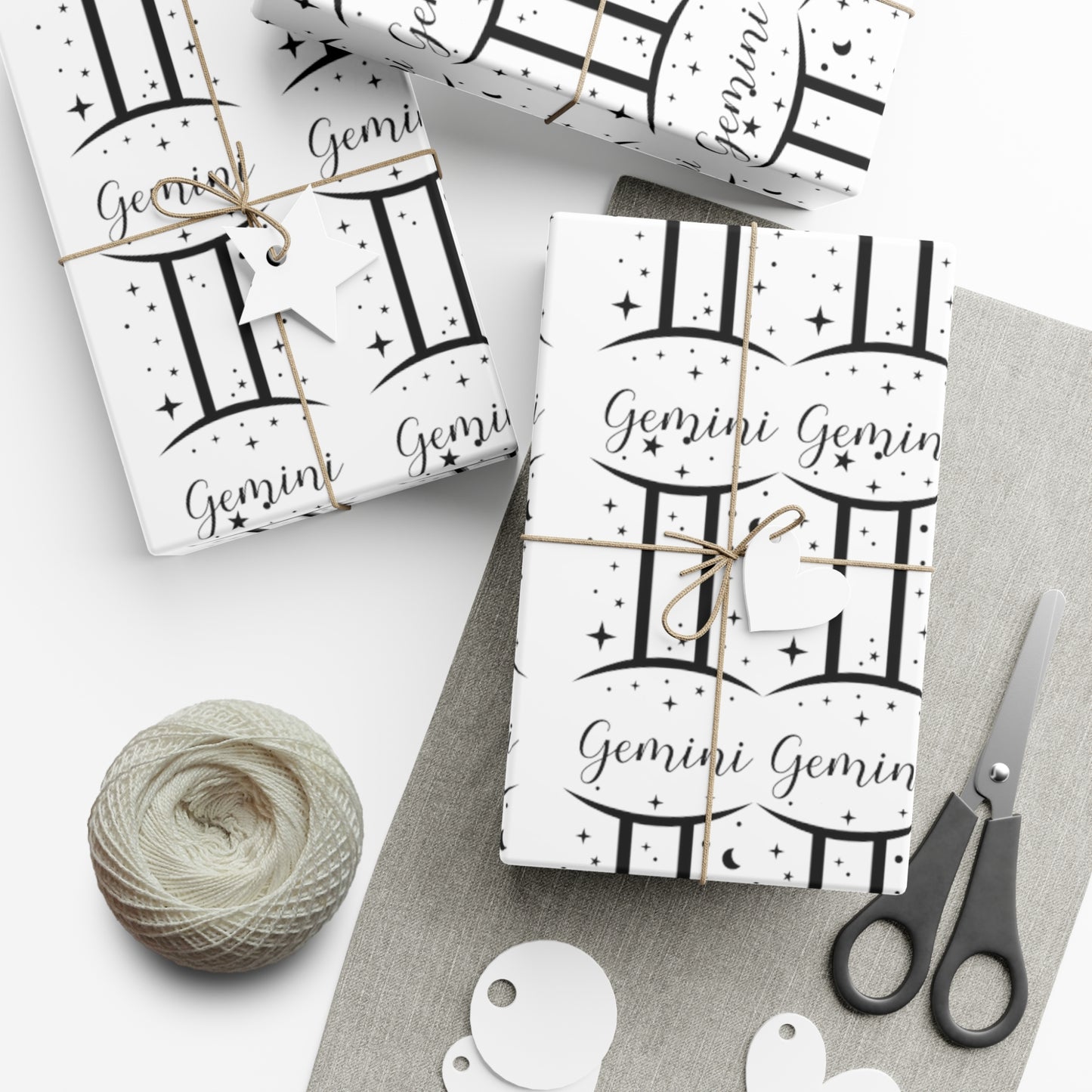 Gemini Gift Wrap Papers