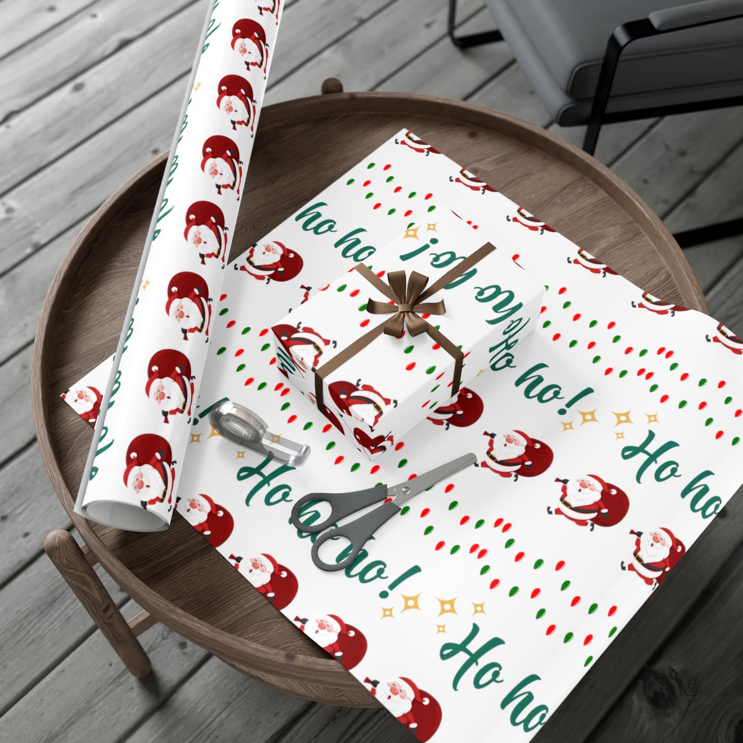 Santa Gift Wrapping Papers