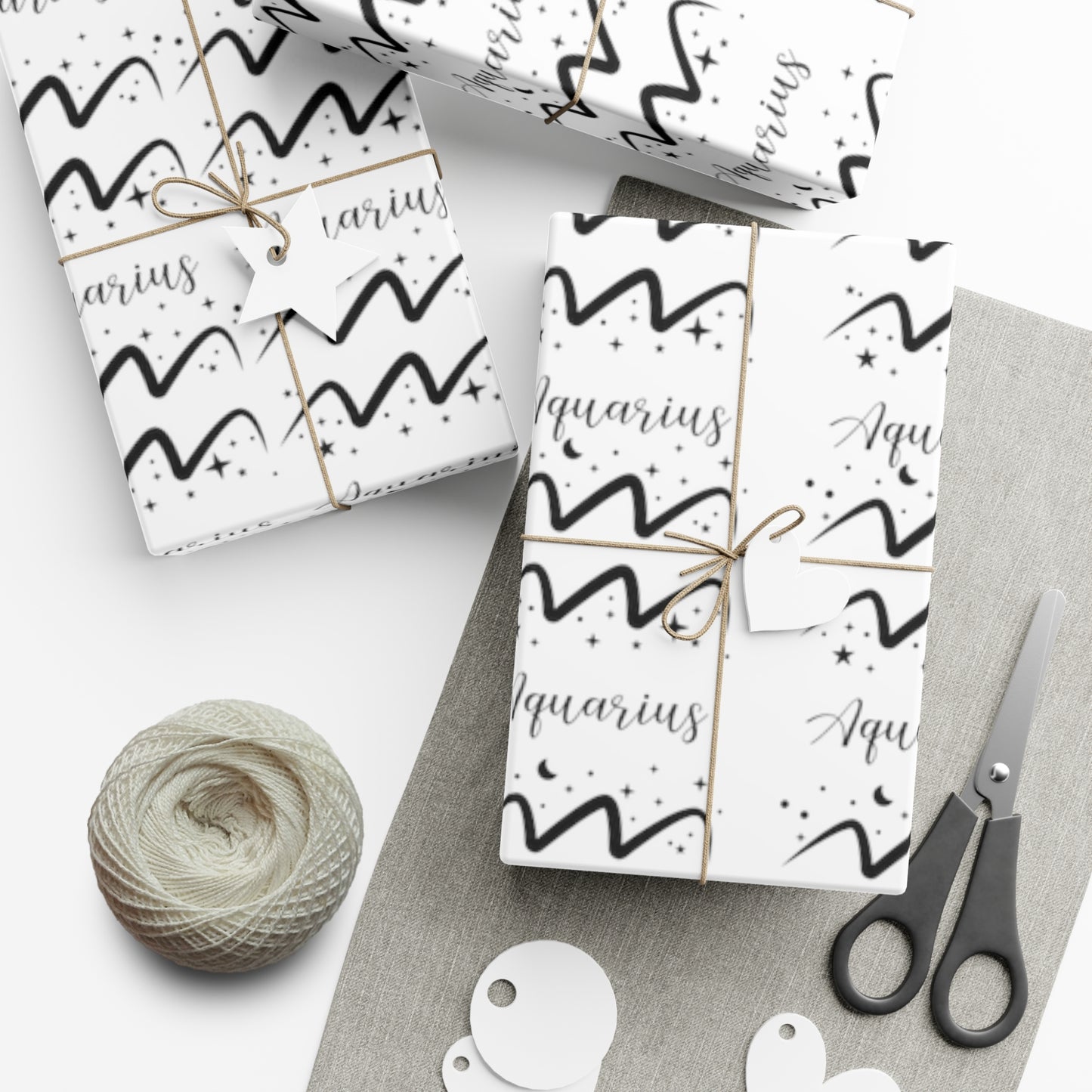 Aquarius Gift Wrap Papers