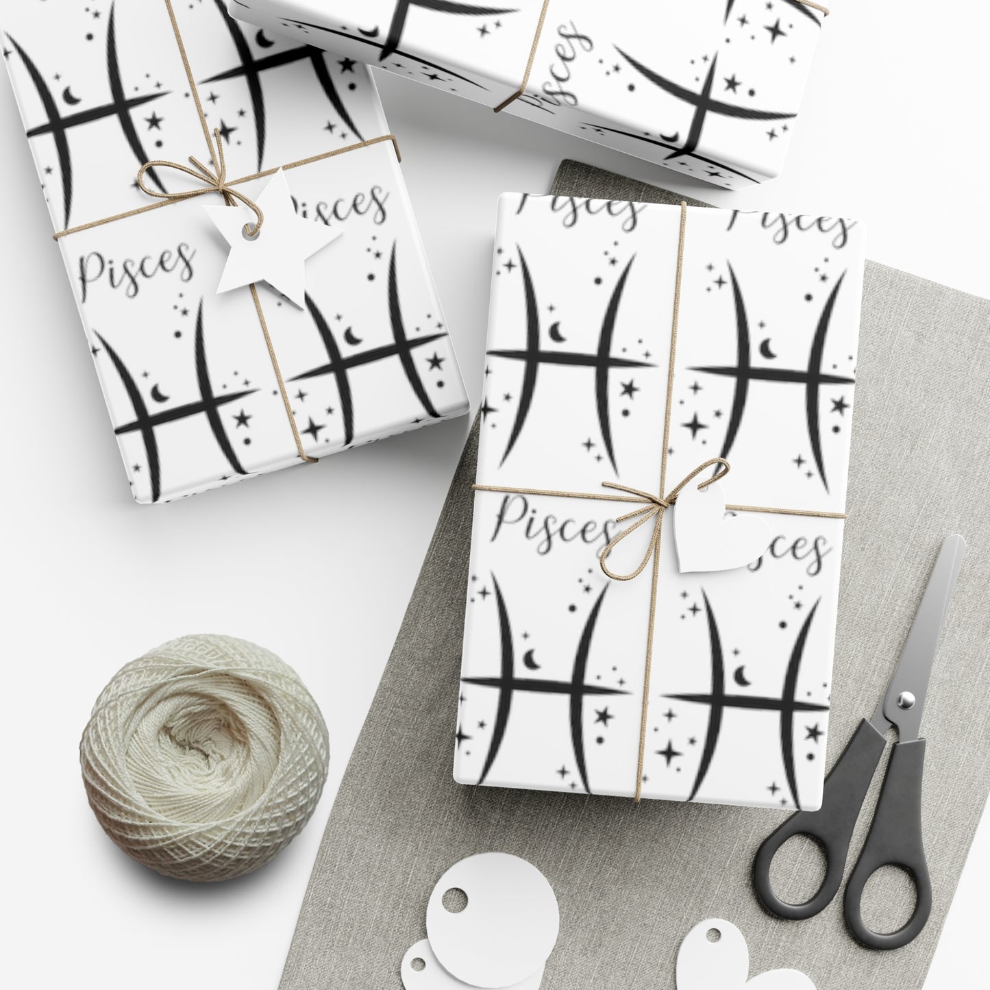 Pisces Gift Wrap Papers