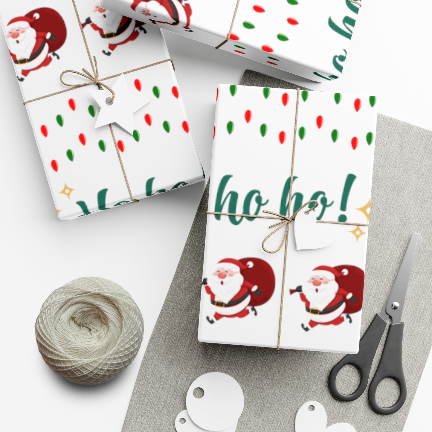 Santa Gift Wrapping Papers