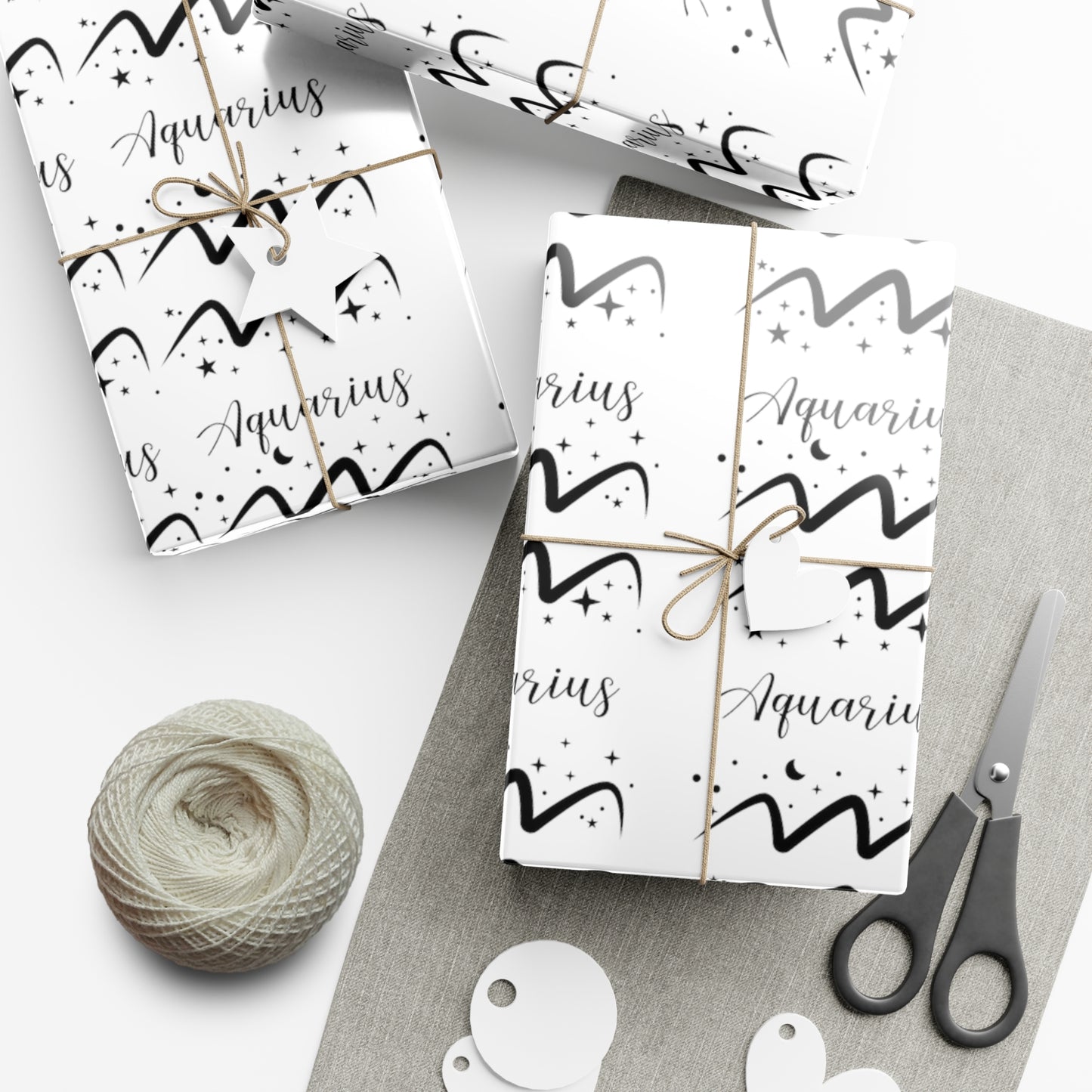 Aquarius Gift Wrap Papers