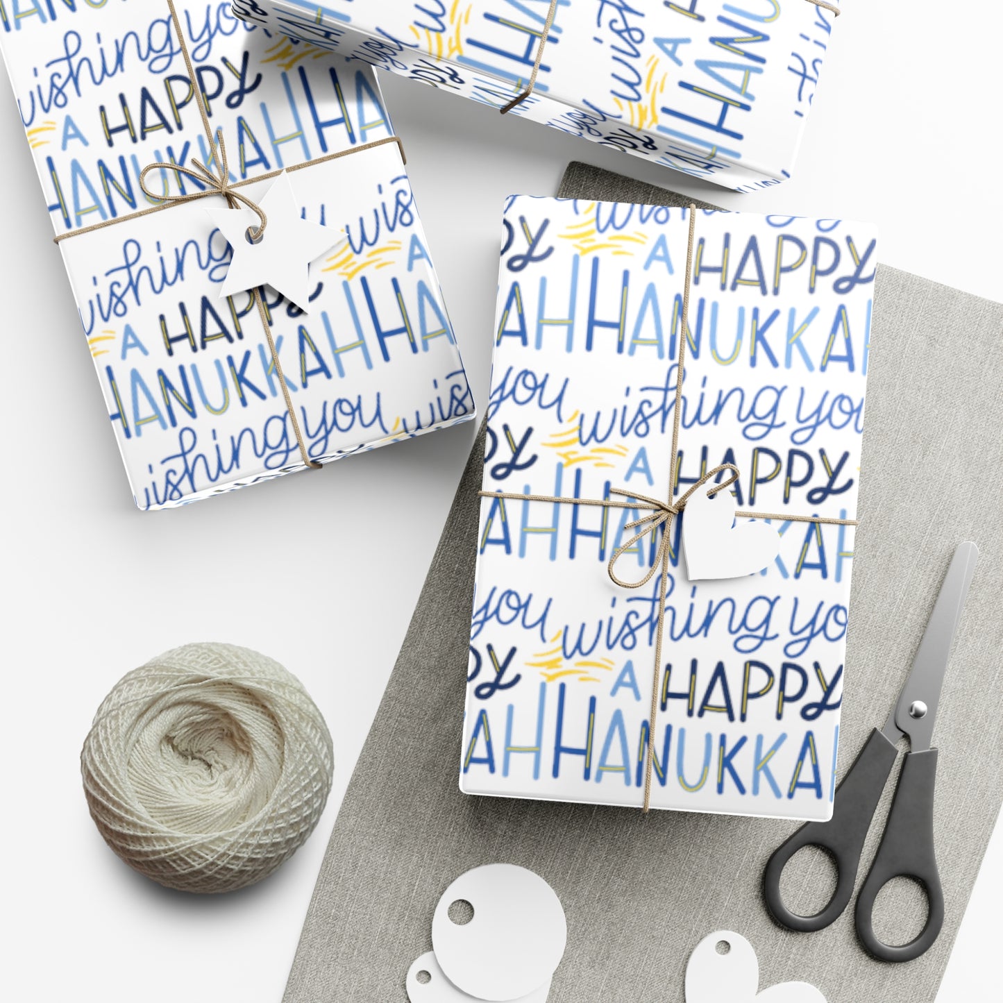 Hannukah Gift Wrap Papers