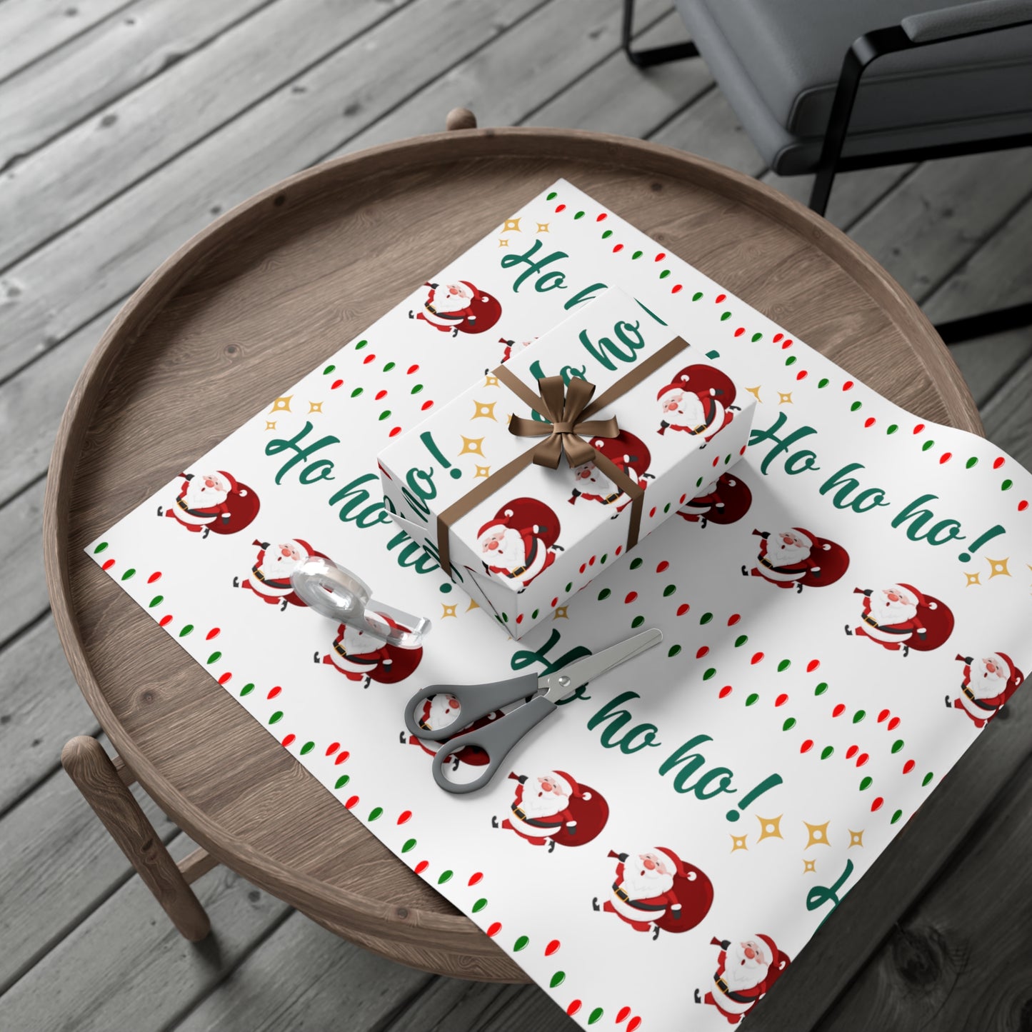 Santa Gift Wrapping Papers