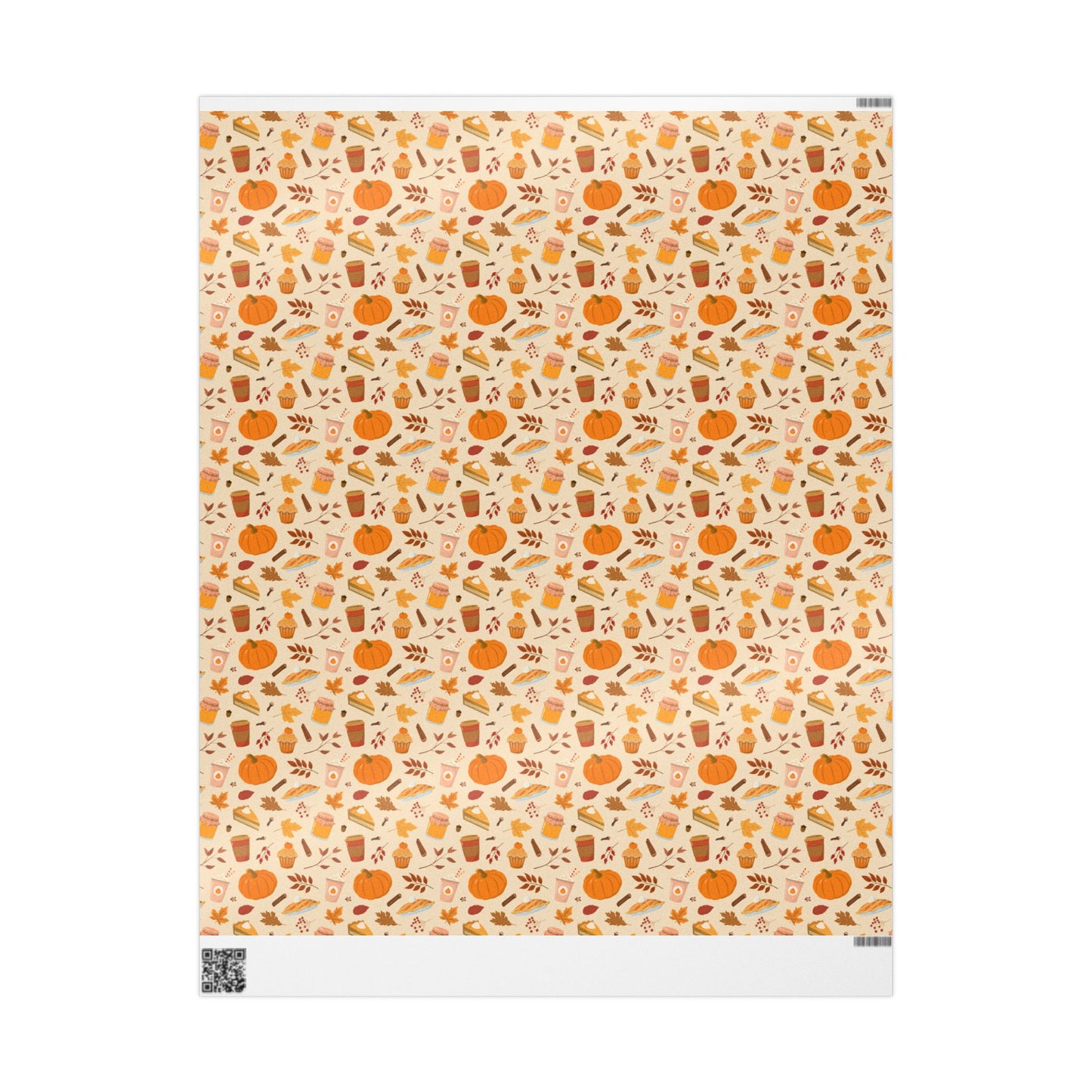 Pumpkin Spice Wrapping Papers