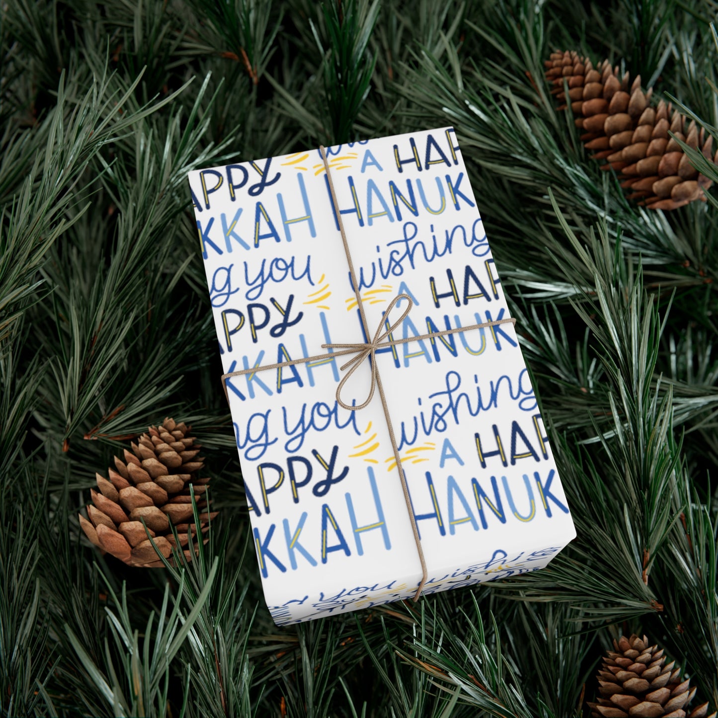 Hannukah Gift Wrap Papers