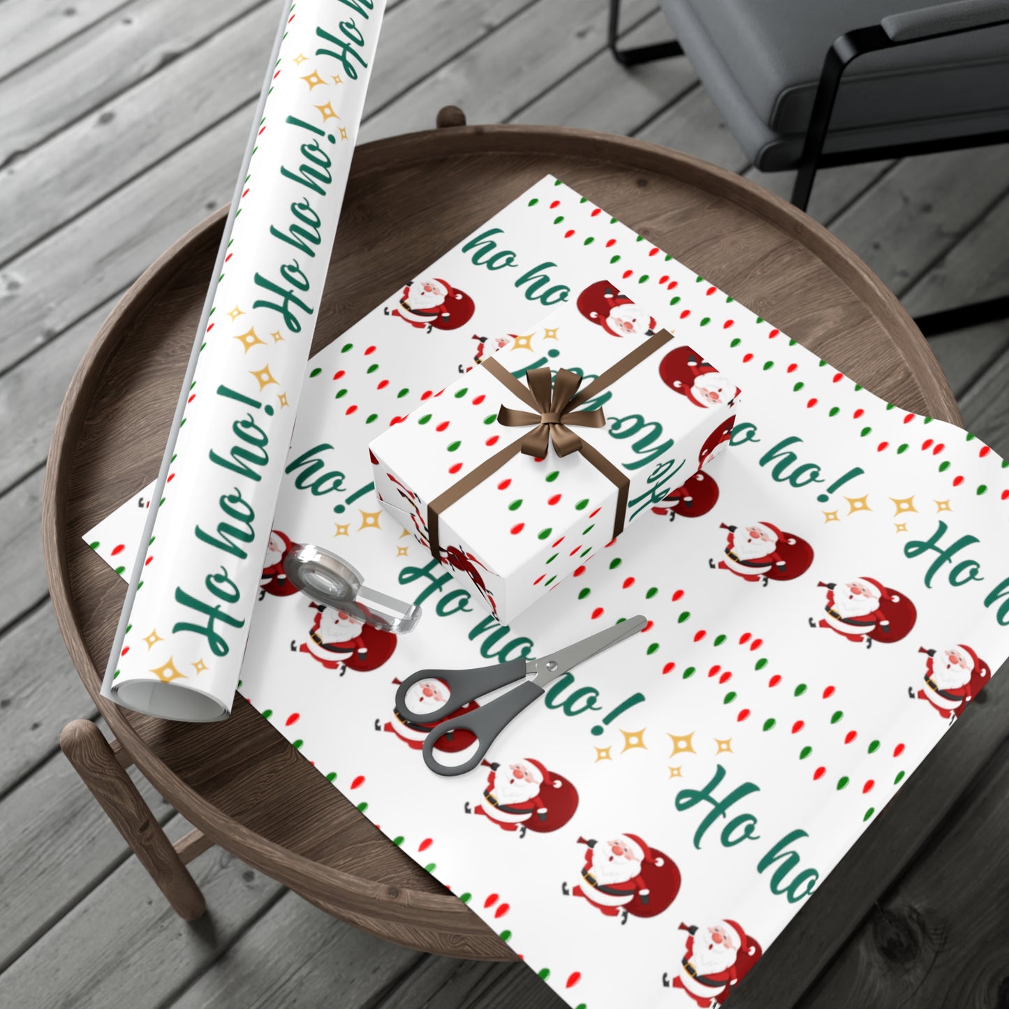 Santa Gift Wrapping Papers