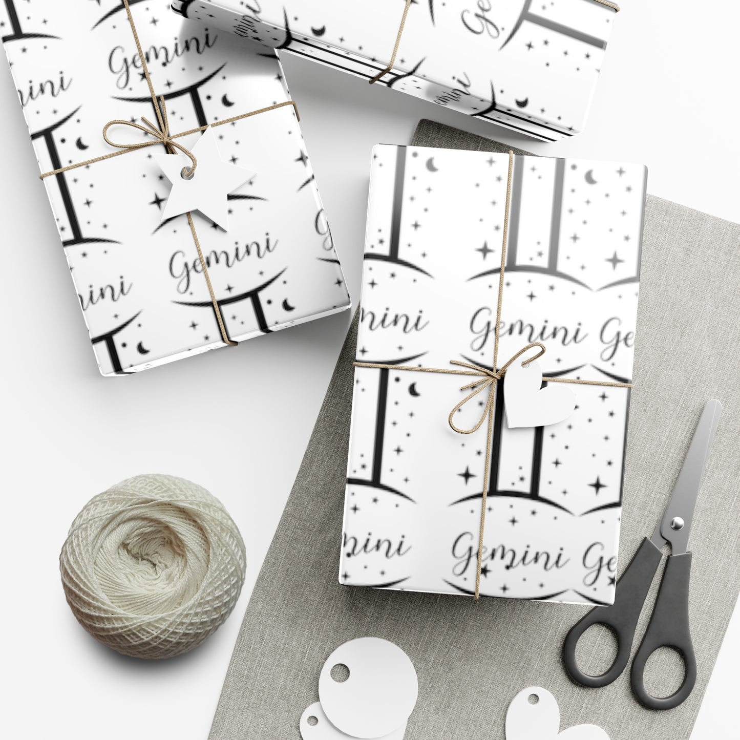 Gemini Gift Wrap Papers